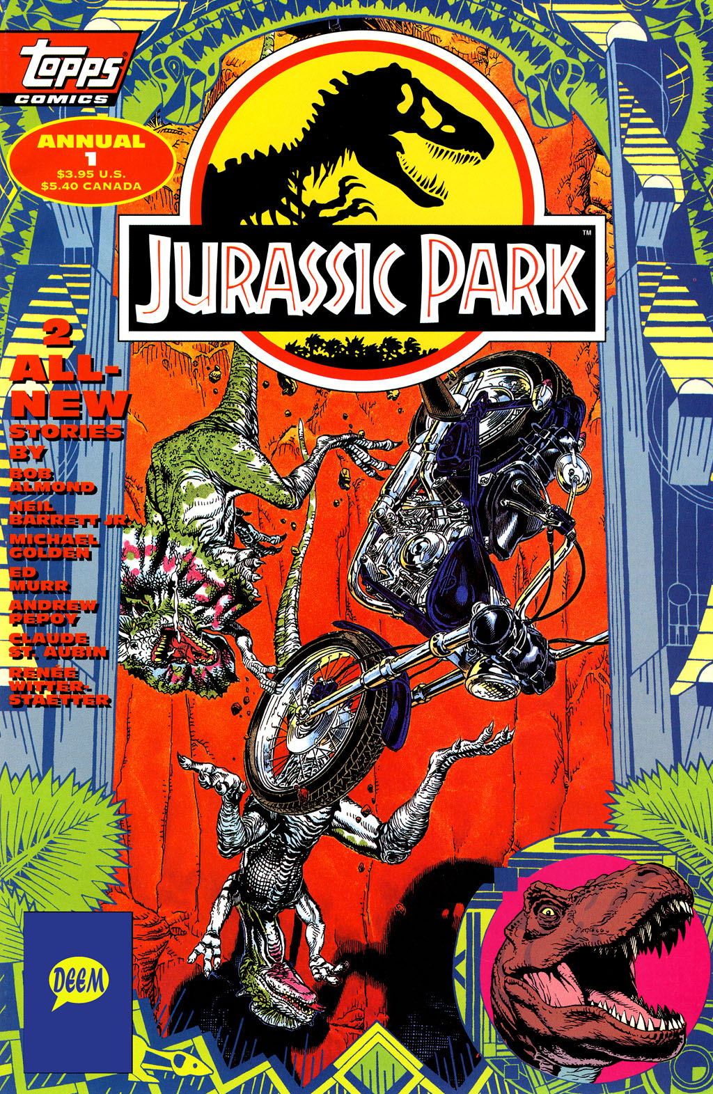 Read online Jurassic Park (1993) comic -  Issue # _Annual 1 - 1