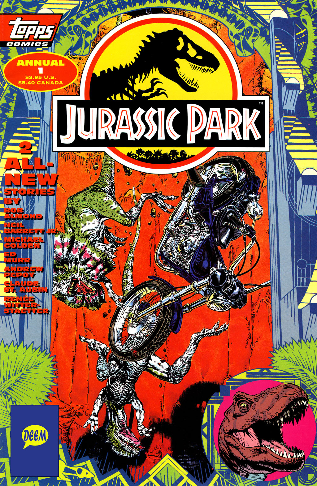 Jurassic Park (1993) issue Annual 1 - Page 1