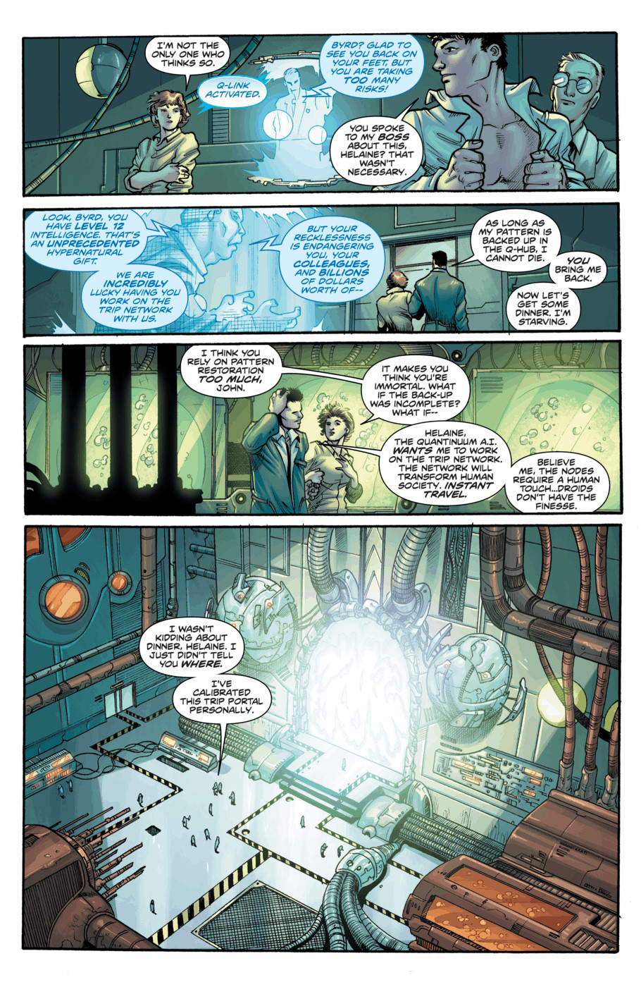 Read online The Hypernaturals comic -  Issue #7 - 5