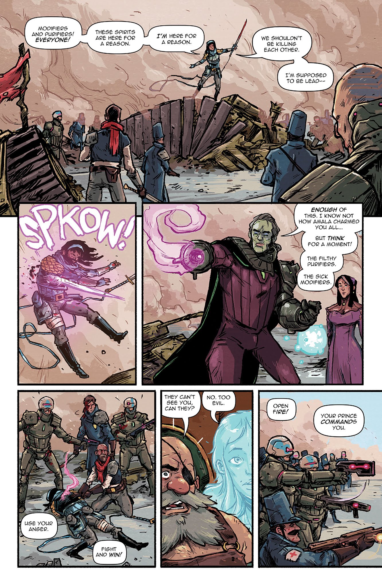 Read online Amala's Blade comic -  Issue #4 - 11