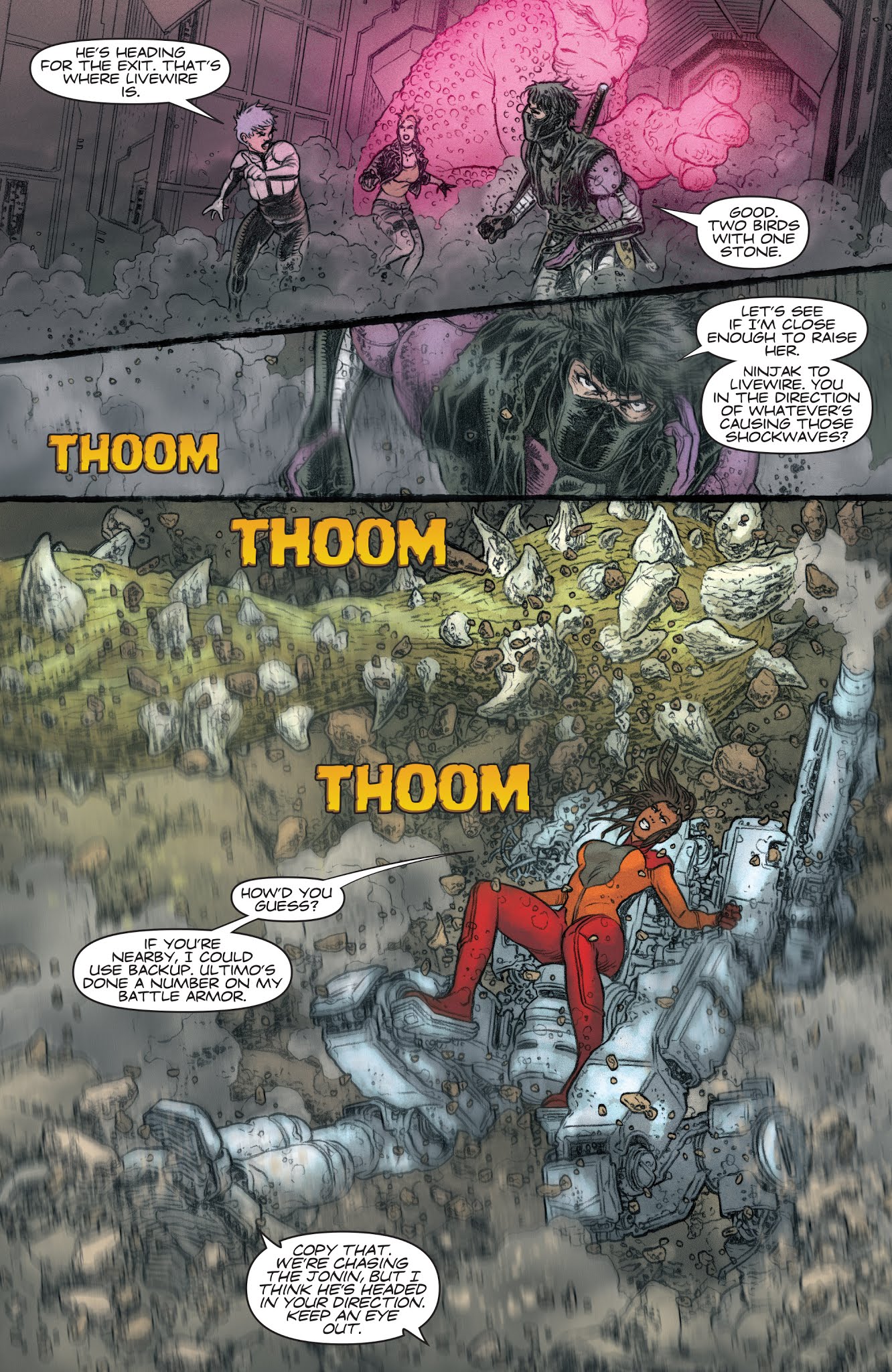 Read online Ninja-K comic -  Issue #9 - 14