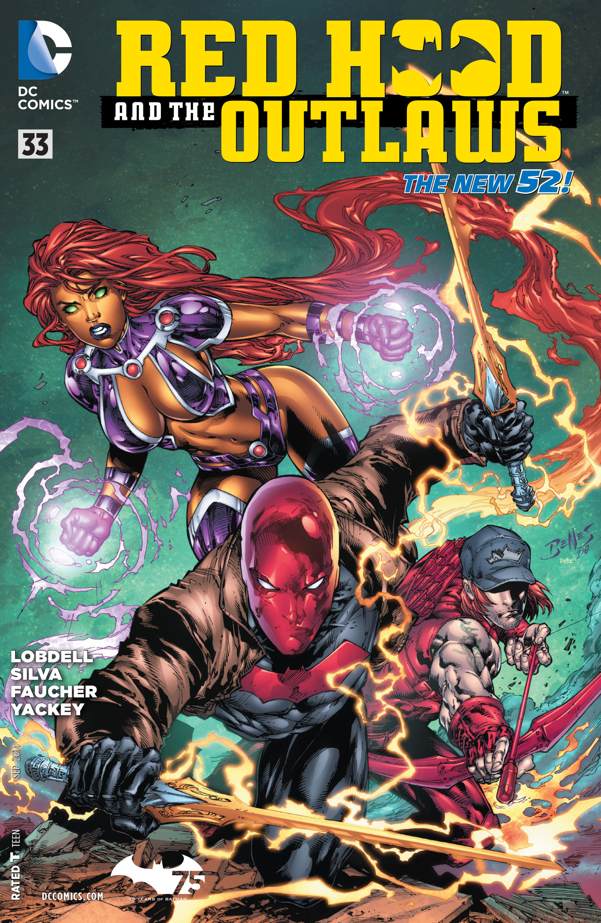 Read online Red Hood And The Outlaws (2011) comic -  Issue #33 - 1