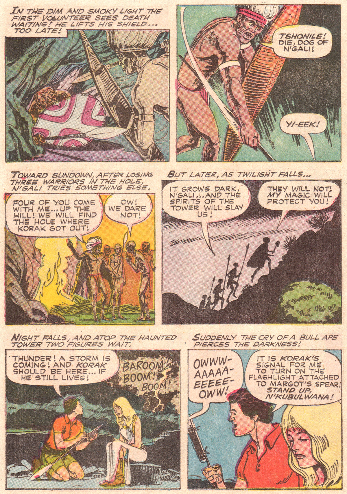 Read online Korak, Son of Tarzan (1964) comic -  Issue #38 - 19