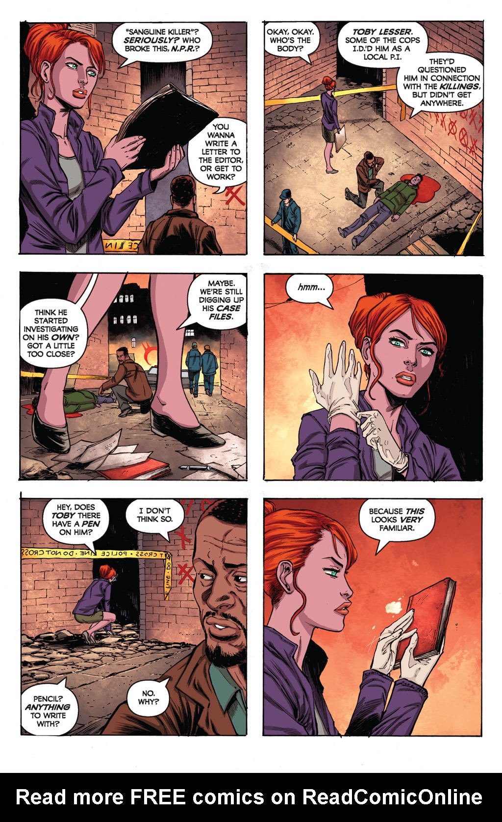 Read online Ex Sanguine comic -  Issue #1 - 22