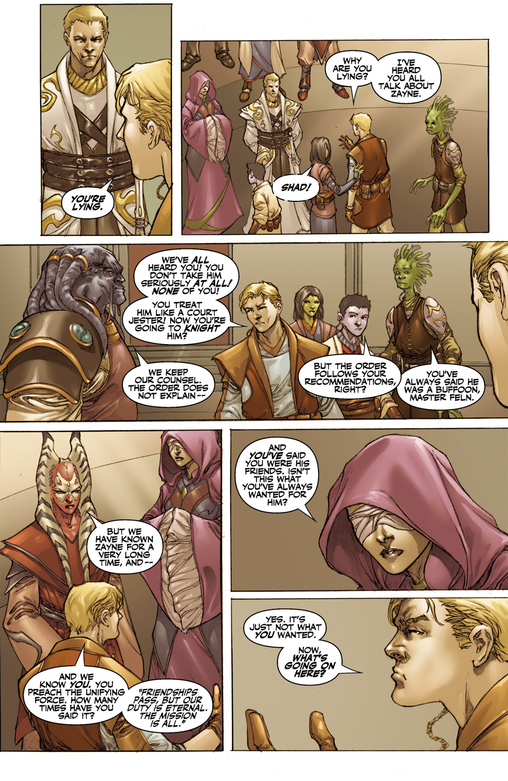Read online Star Wars: Knights Of The Old Republic comic -  Issue #6 - 10