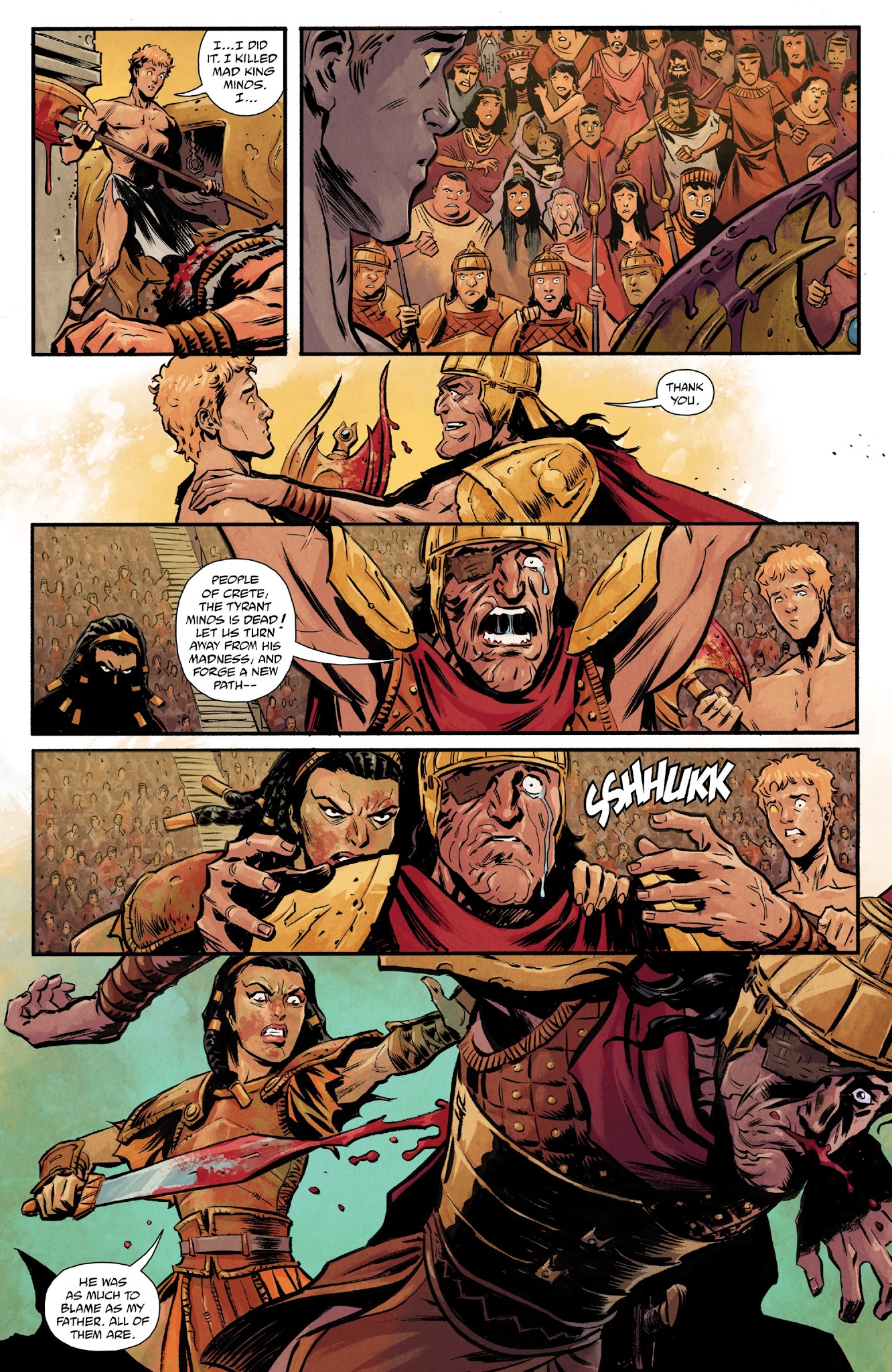 Read online Kill the Minotaur comic -  Issue #6 - 27