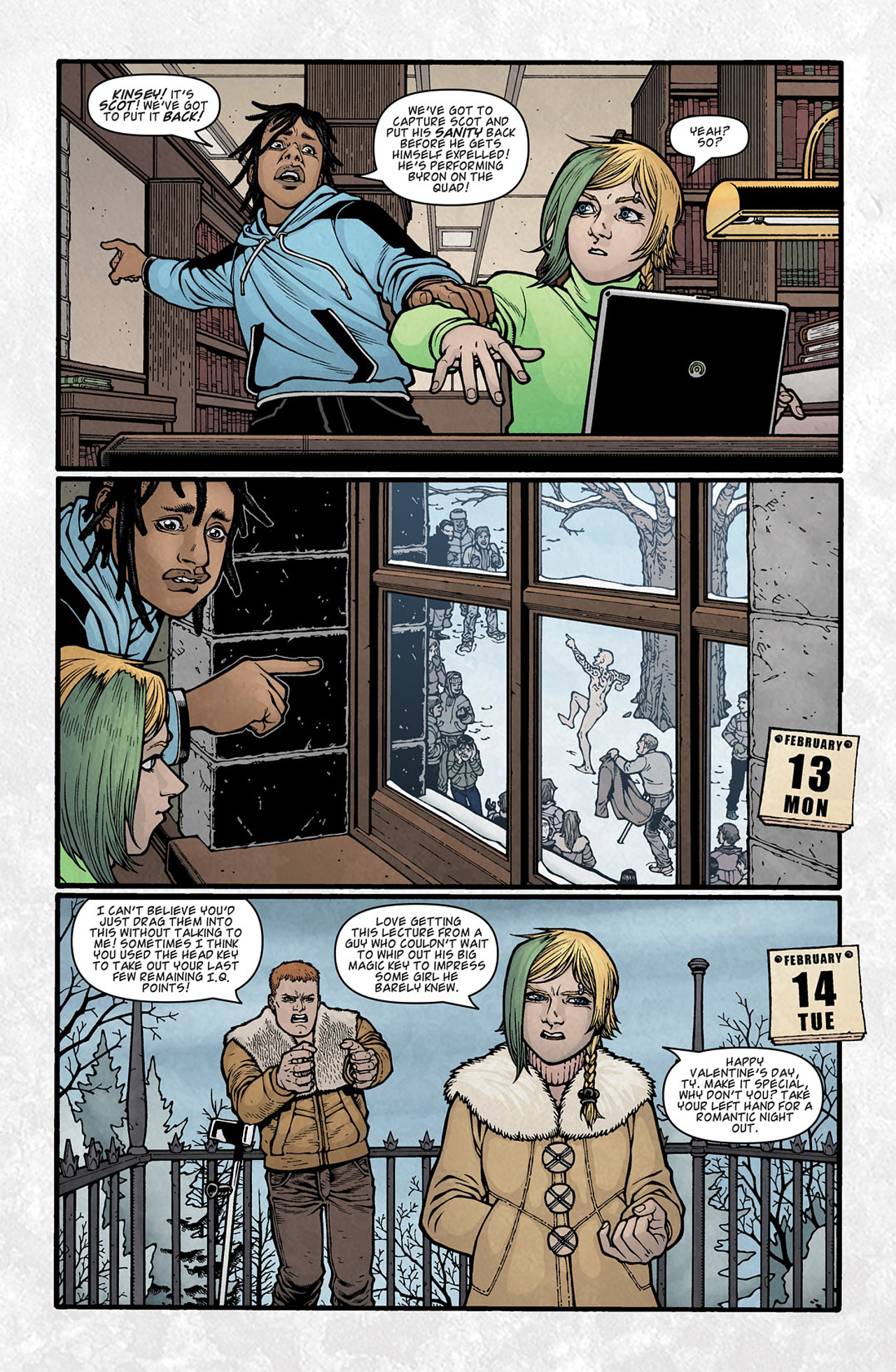 Read online Locke & Key: Keys to the Kingdom comic -  Issue #3 - 14
