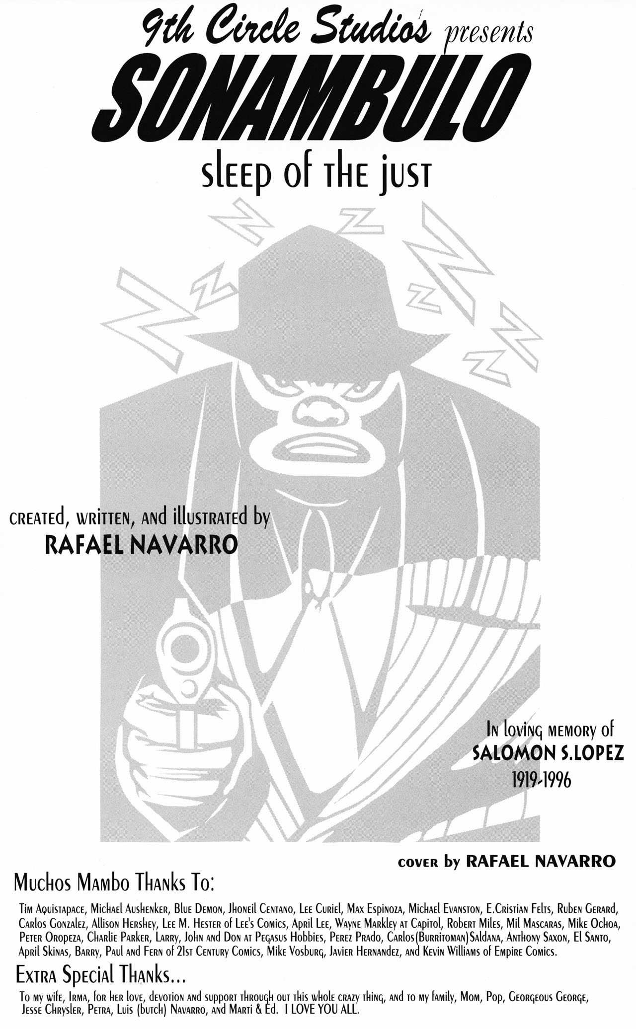 Read online Sonambulo: Sleep Of The Just comic -  Issue #1 - 35