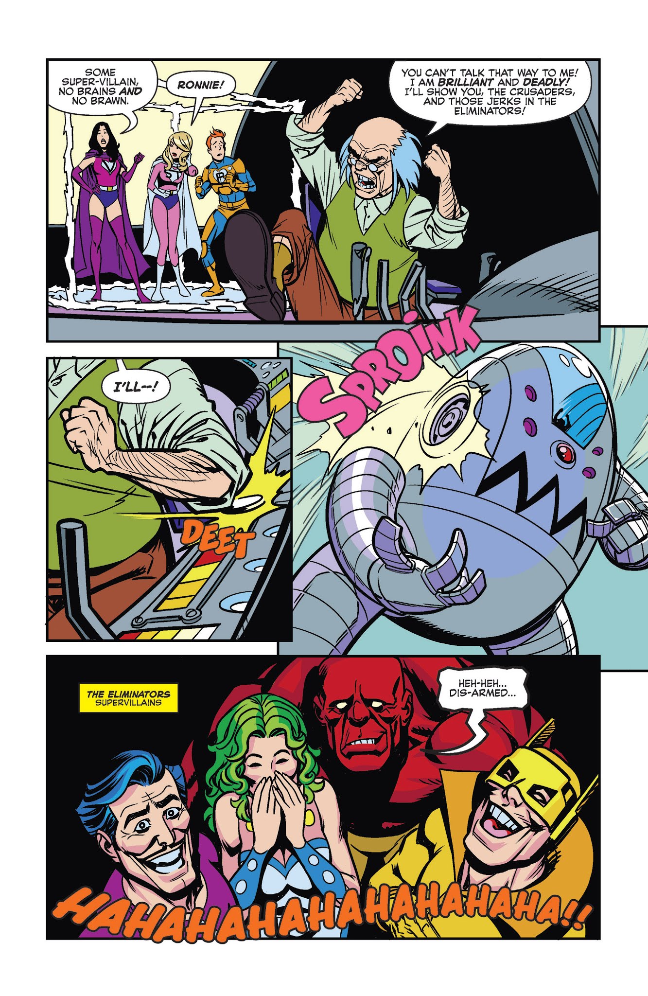Read online Archie's Superteens Versus Crusaders comic -  Issue #2 - 10