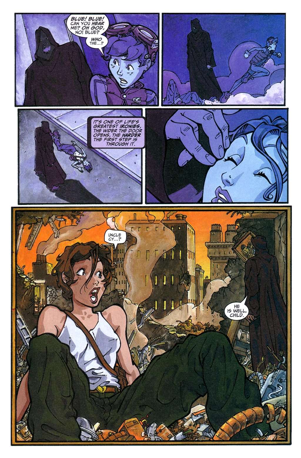 Read online Blue comic -  Issue #1 - 16