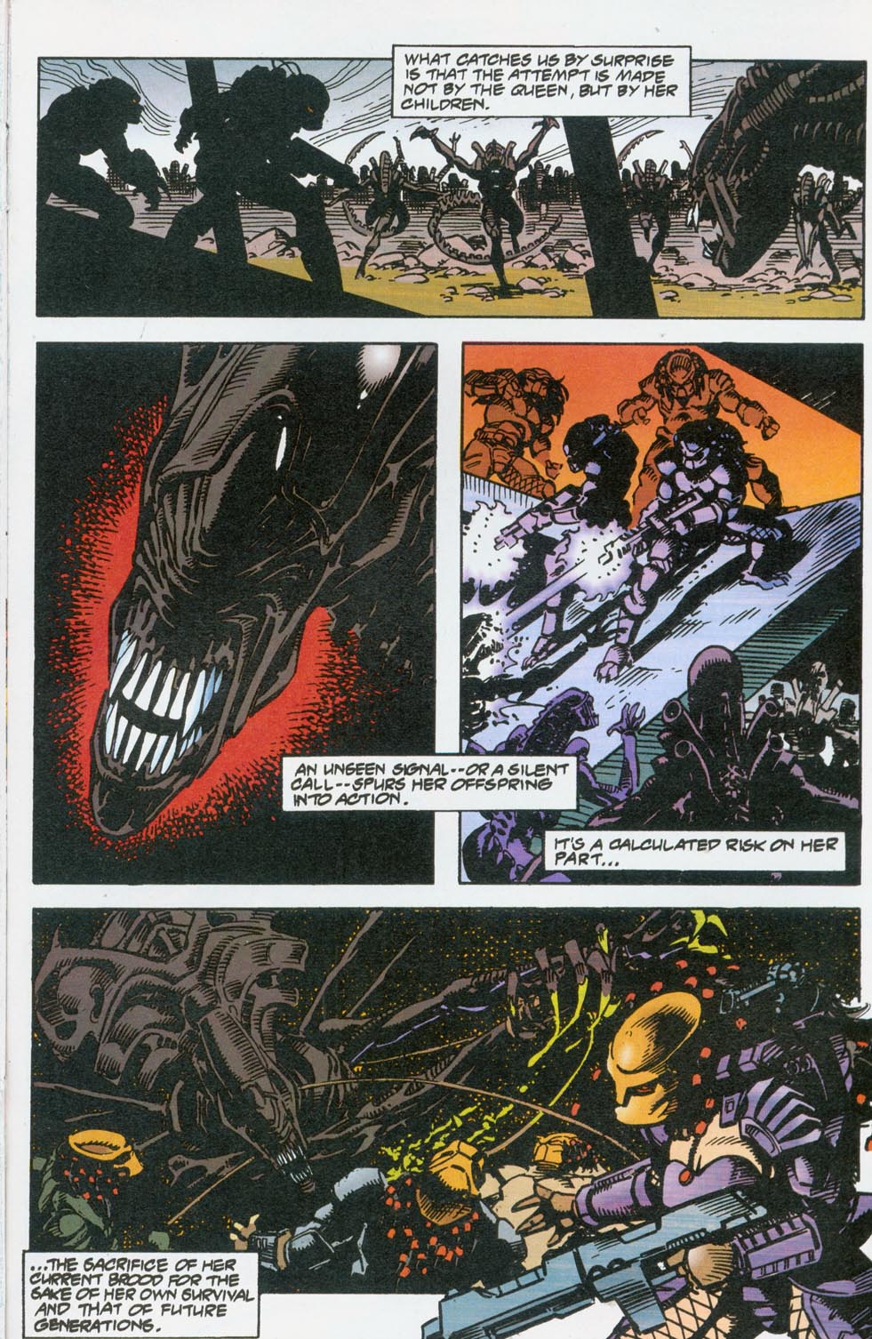 Read online Aliens vs. Predator: War comic -  Issue #0 - 18