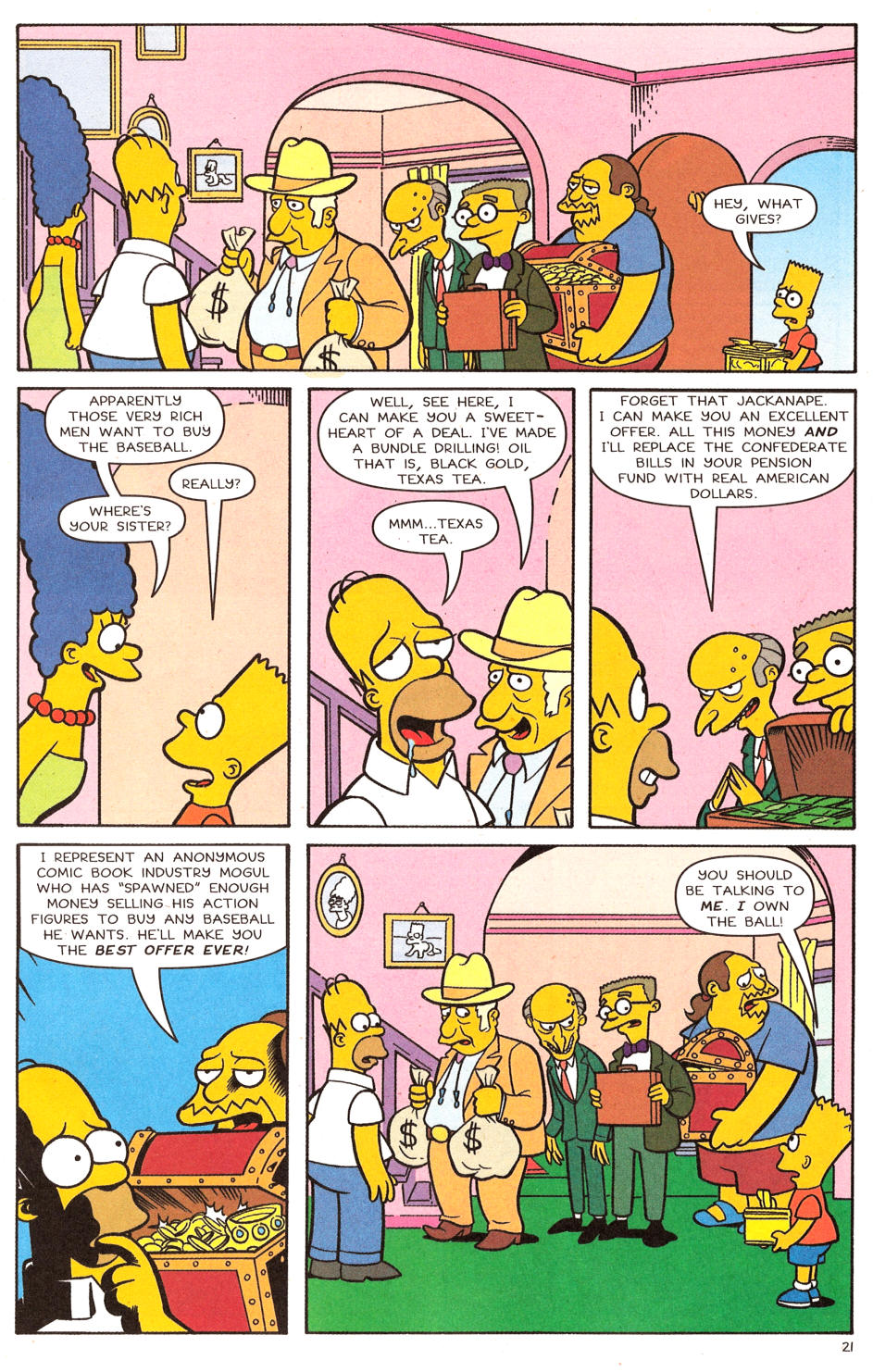 Read online Simpsons Comics comic -  Issue #120 - 17