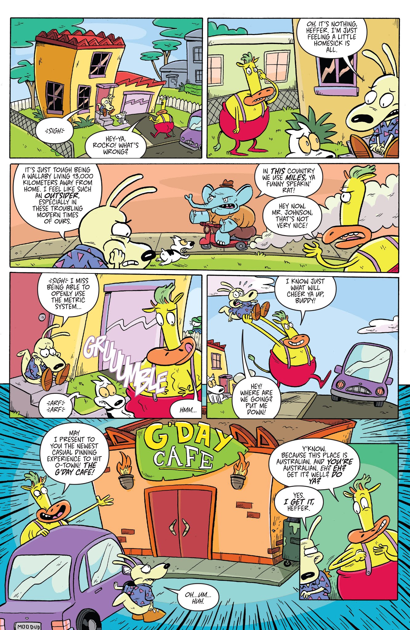 Read online Rocko's Modern Life (2017) comic -  Issue #7 - 21