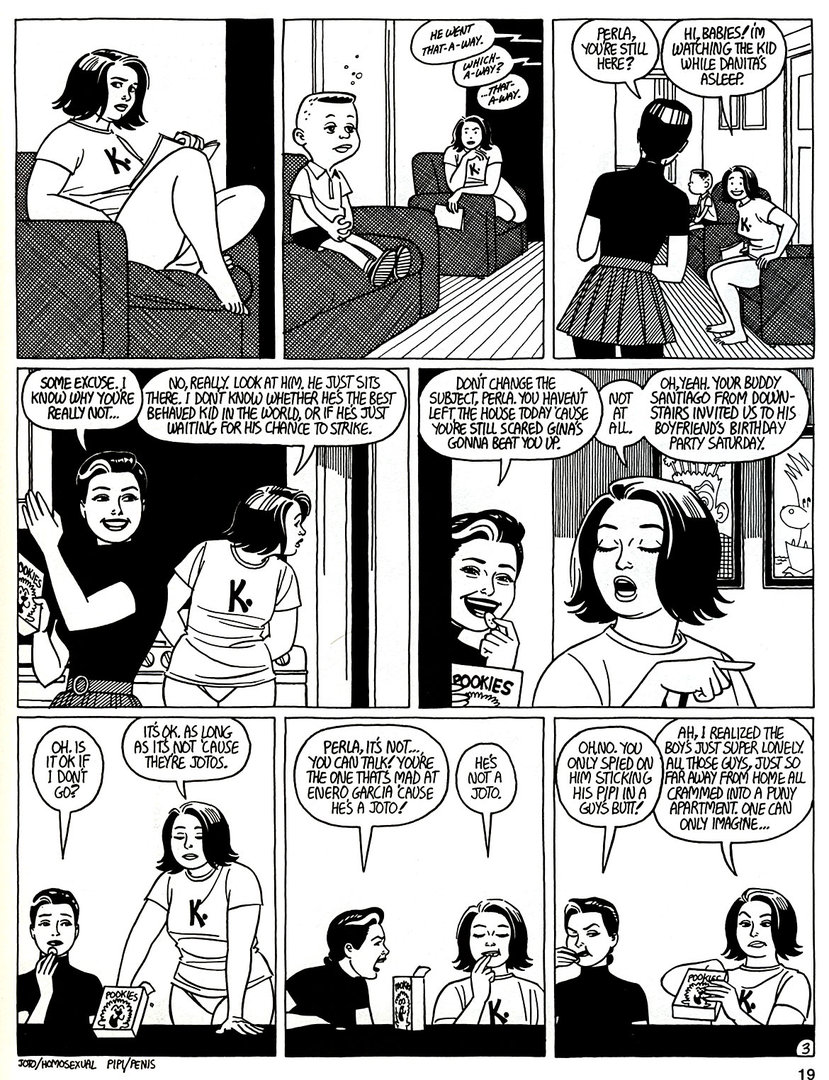 Read online Love and Rockets (1982) comic -  Issue #47 - 21