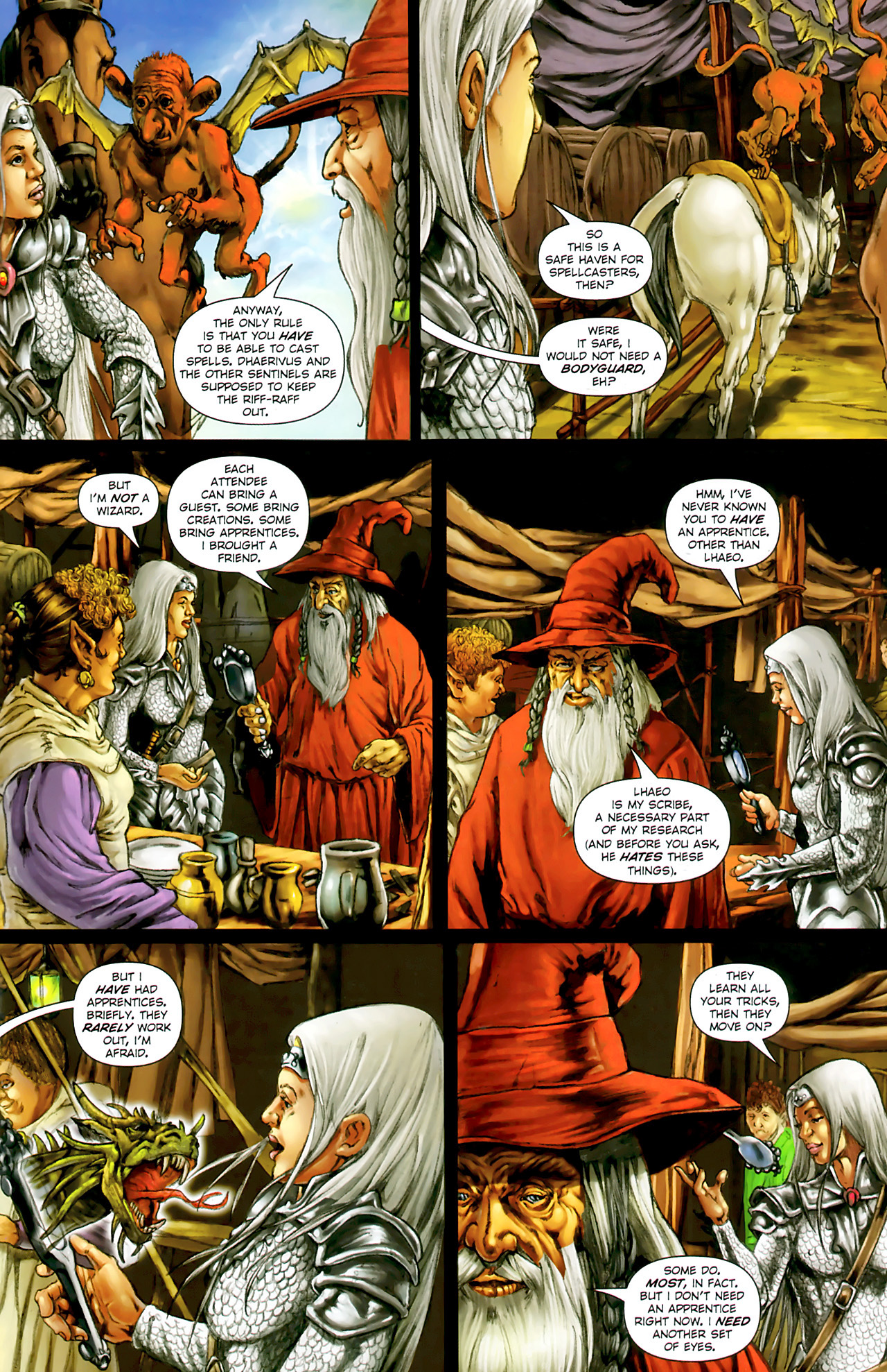 Read online The Worlds of Dungeons & Dragons comic -  Issue #3 - 8