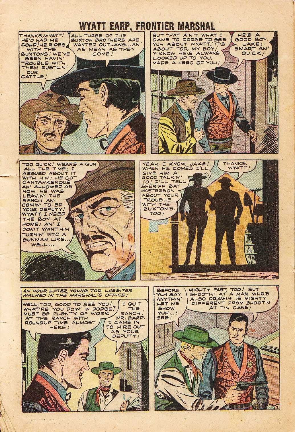 Read online Wyatt Earp Frontier Marshal comic -  Issue #23 - 11