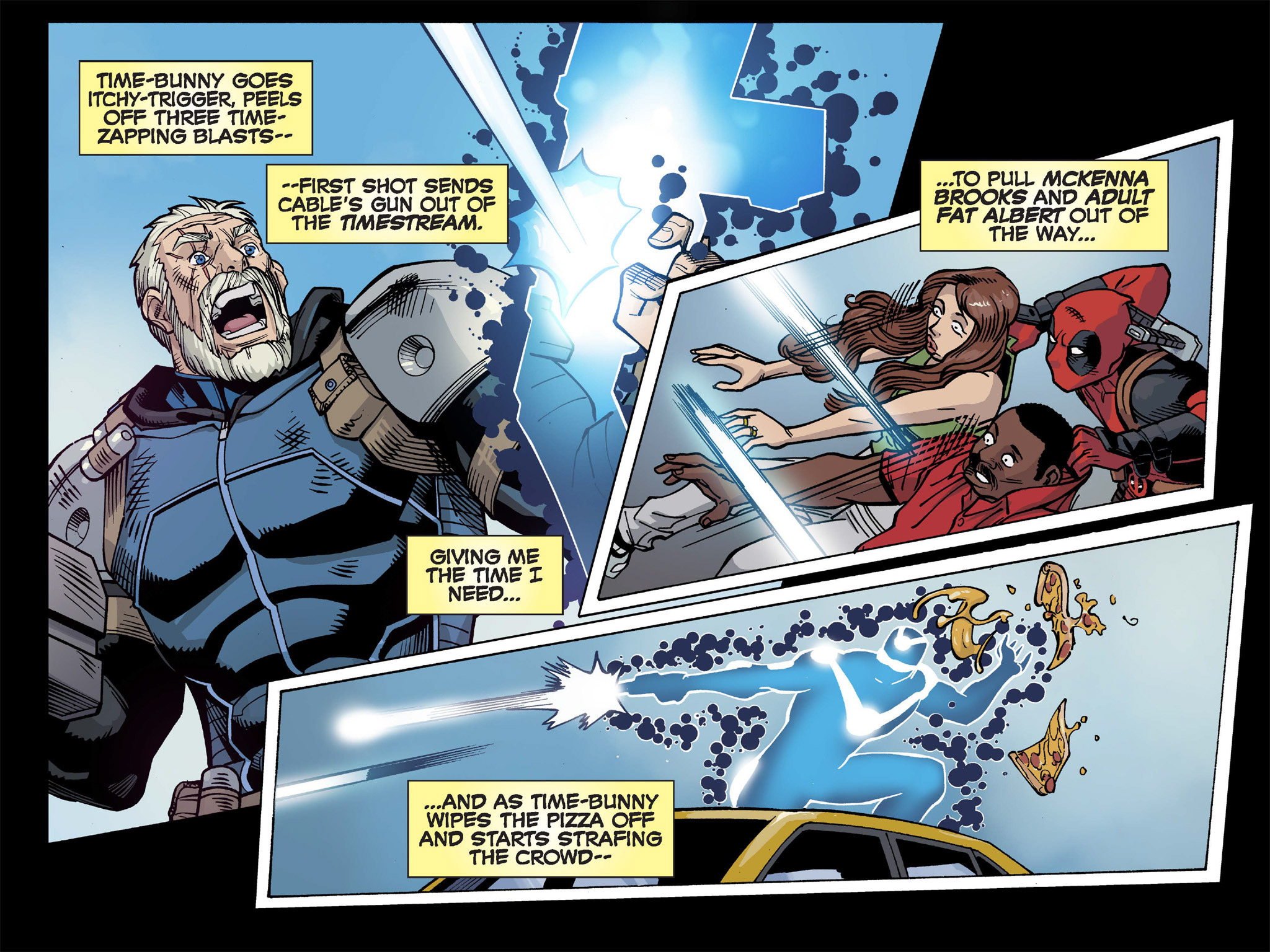 Read online Deadpool & Cable: Split Second Infinite Comic comic -  Issue #3 - 41