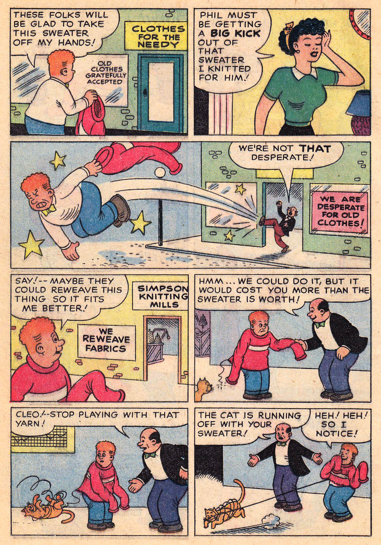 Read online Fritzi Ritz (1953) comic -  Issue #59 - 16
