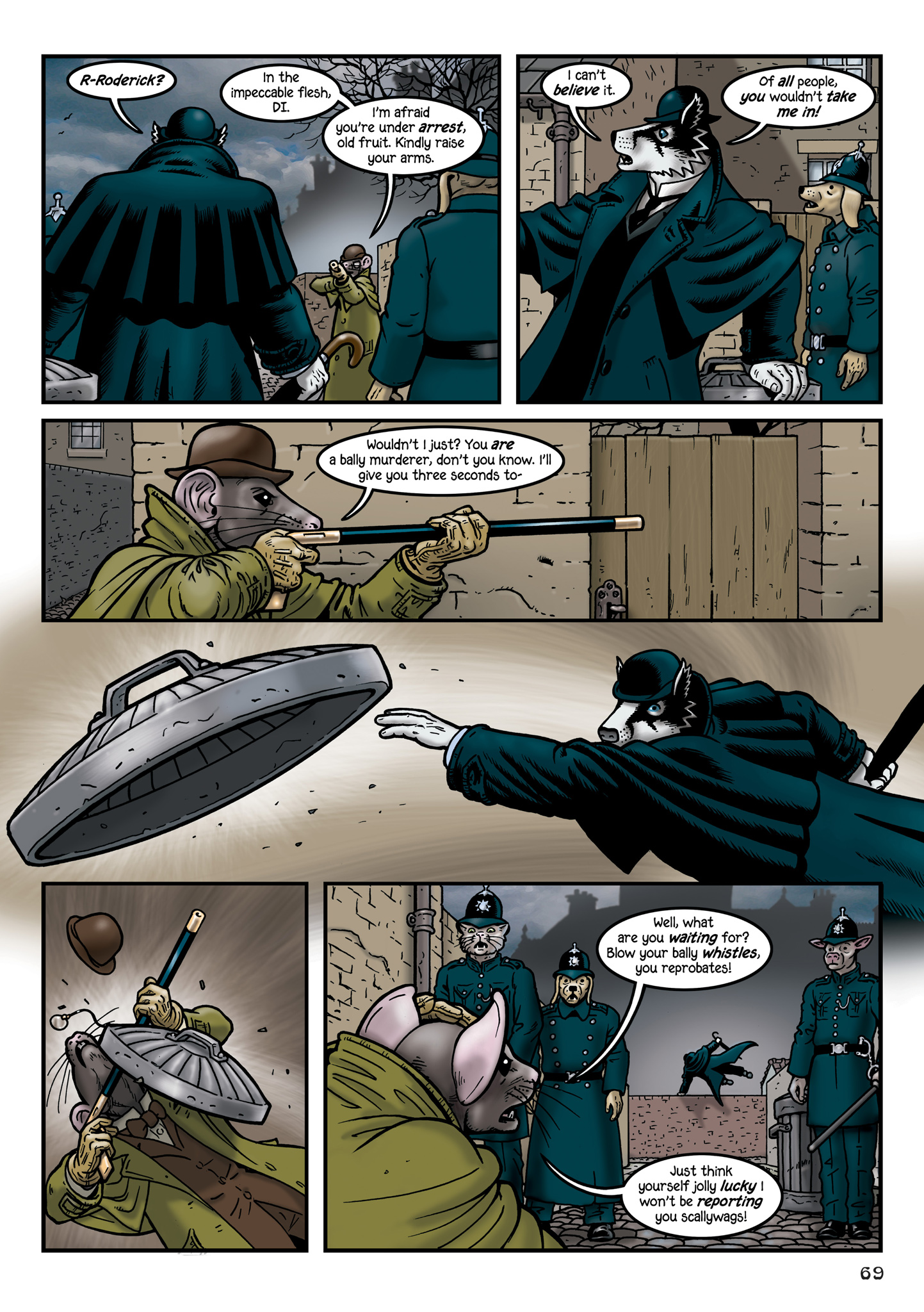Read online Grandville Force Majeur comic -  Issue # TPB (Part 1) - 71