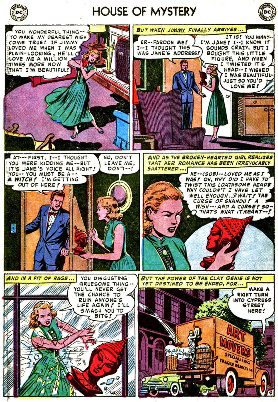 Read online House of Mystery (1951) comic -  Issue #10 - 6