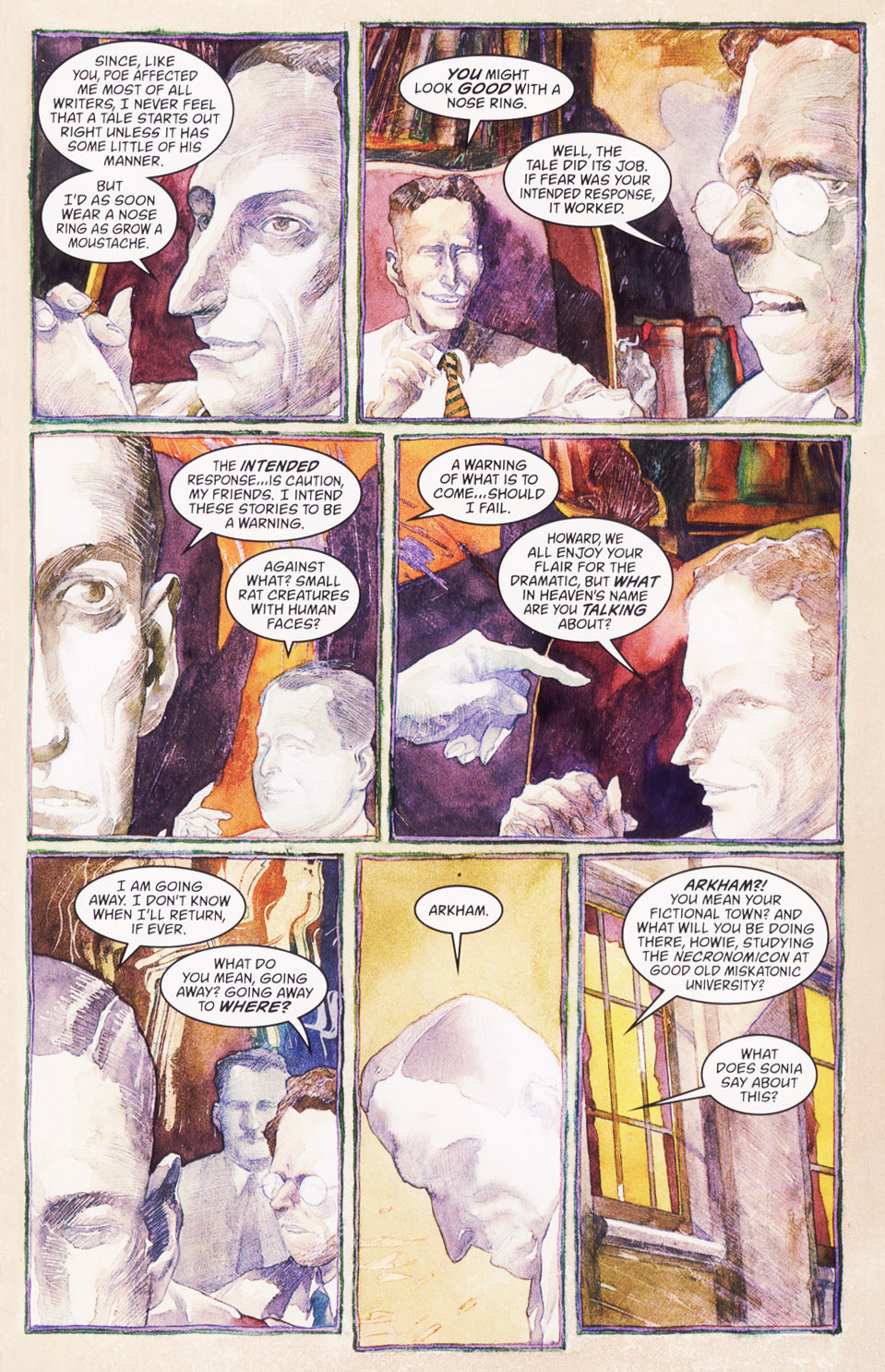 Read online Lovecraft comic -  Issue # TPB - 108