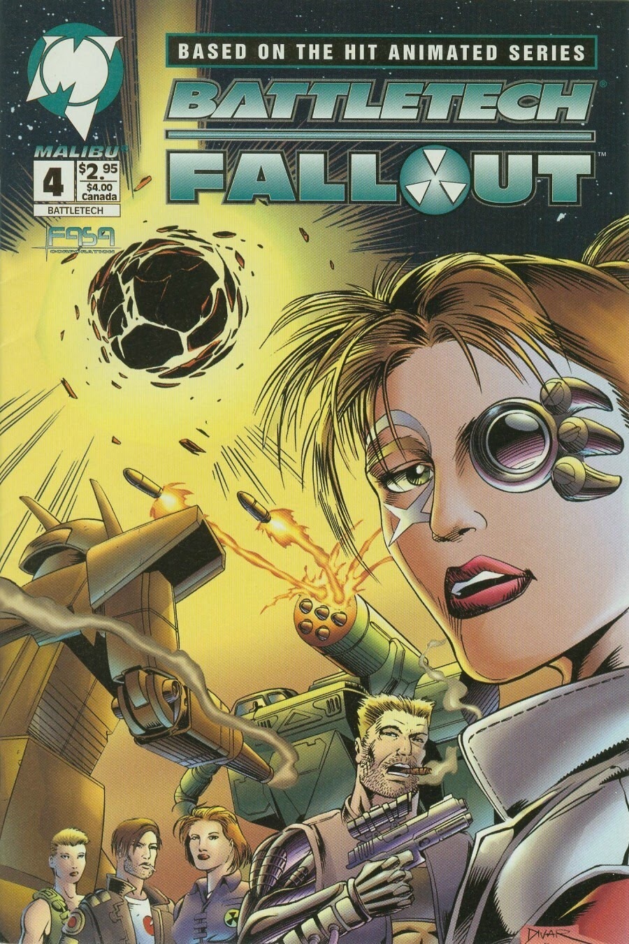 Read online Battletech: Fallout comic -  Issue #4 - 1