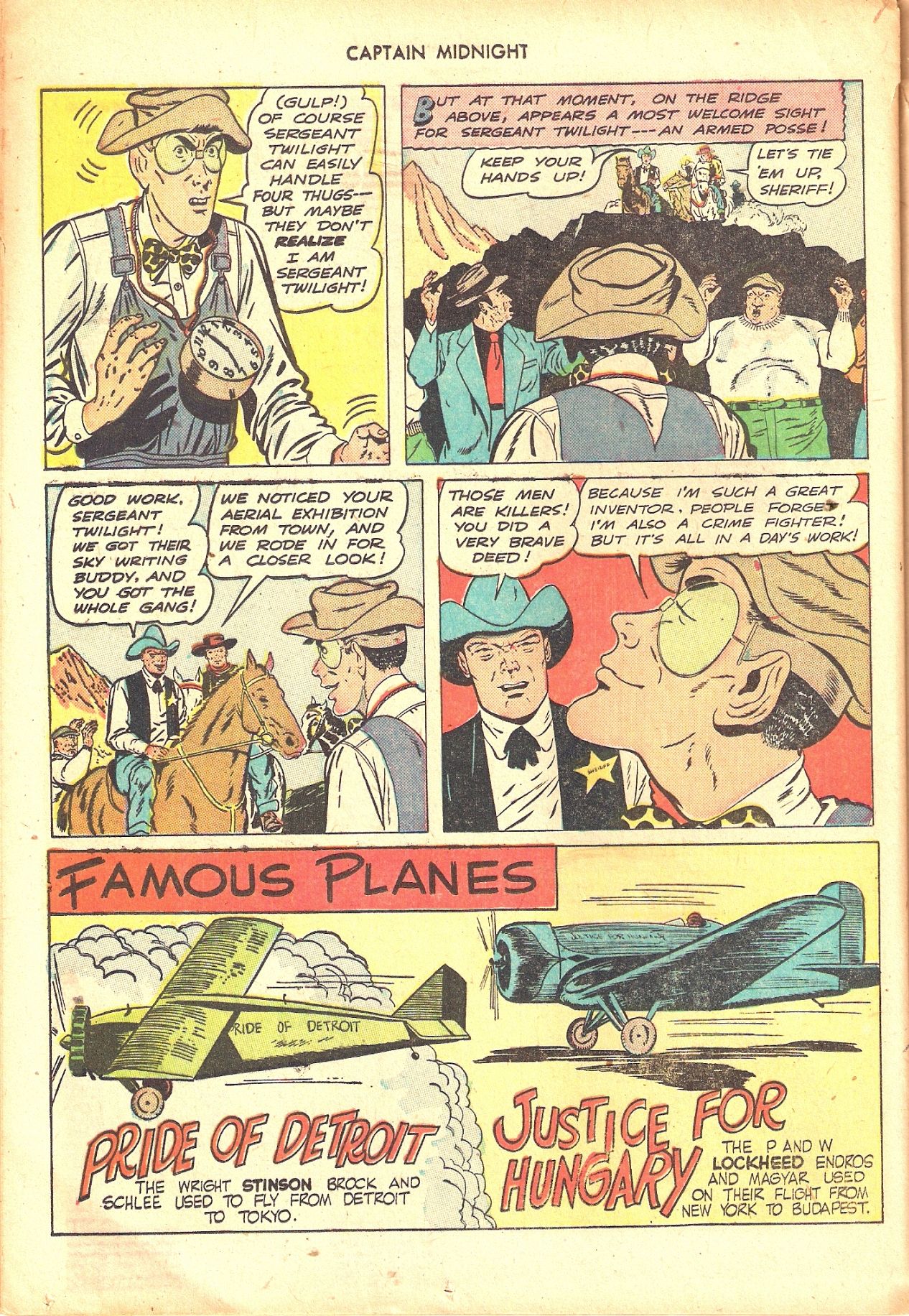 Read online Captain Midnight (1942) comic -  Issue #65 - 25