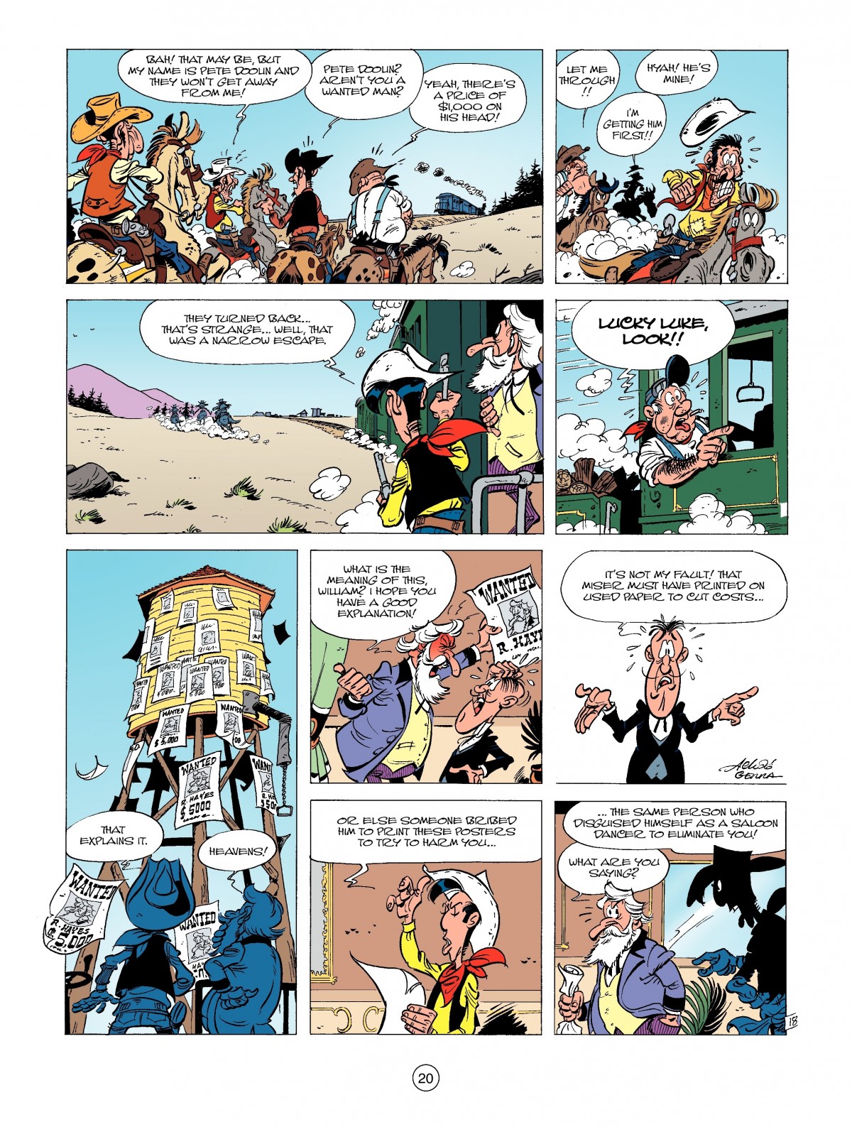 Read online A Lucky Luke Adventure comic -  Issue #39 - 20