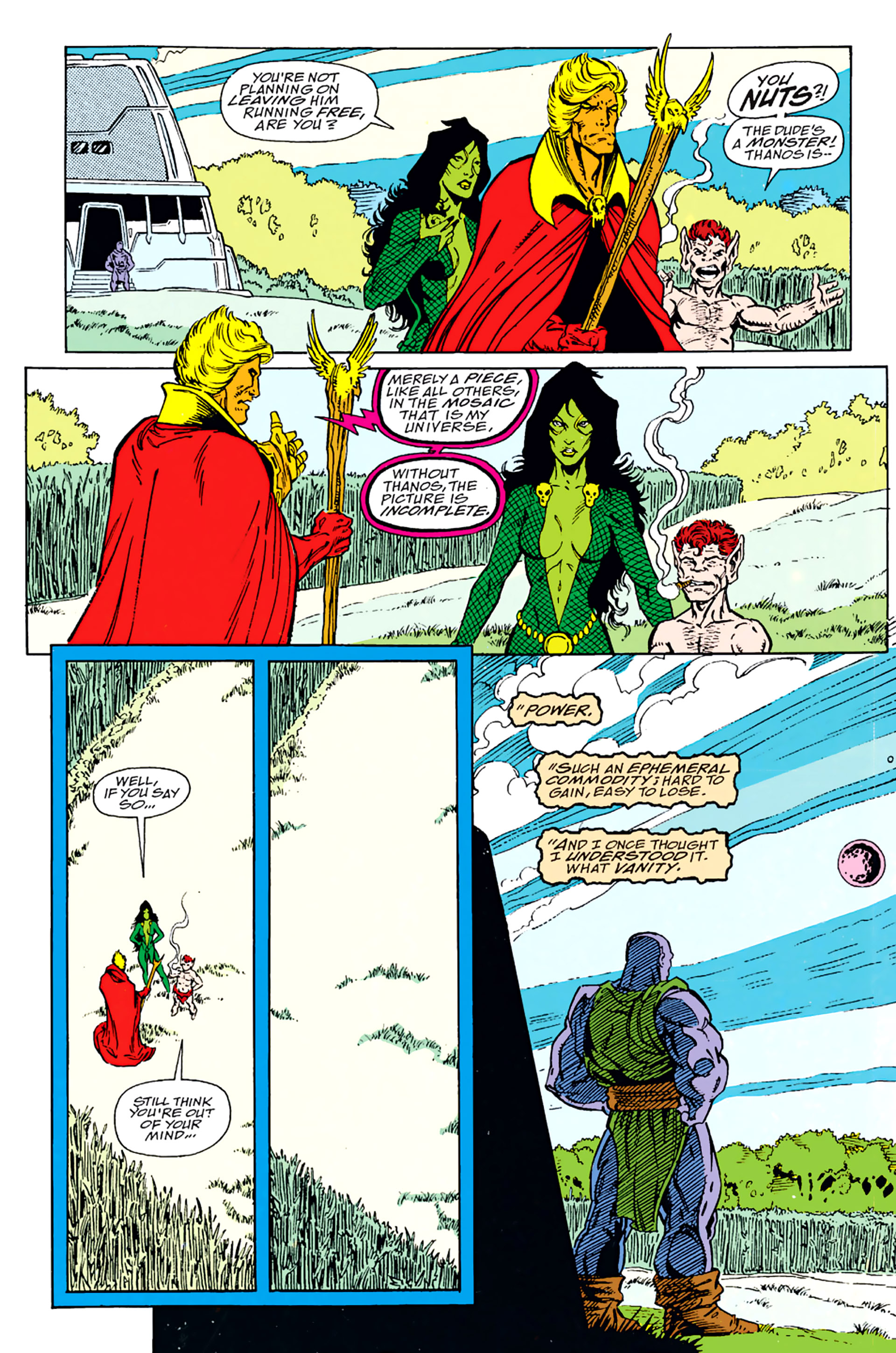 Read online Infinity Gauntlet (1991) comic -  Issue #6 - 37