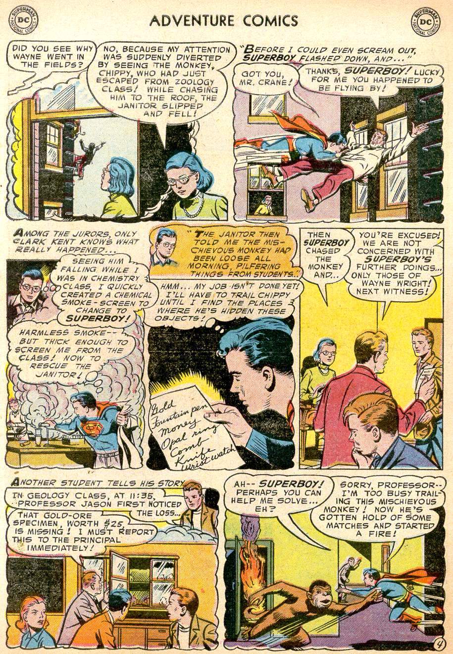 Read online Adventure Comics (1938) comic -  Issue #213 - 6