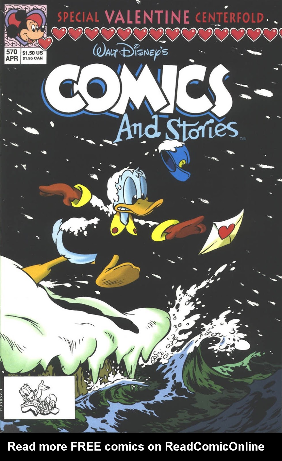 Walt Disneys Comics and Stories 570 Page 1