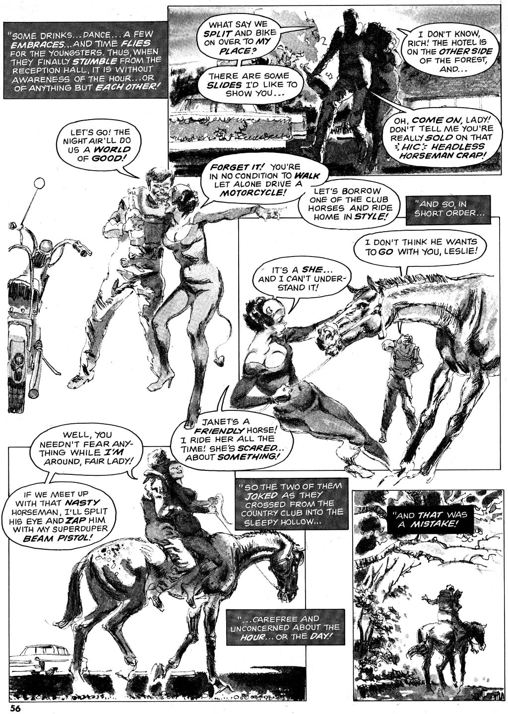 Read online Creepy (1964) comic -  Issue #64 - 56