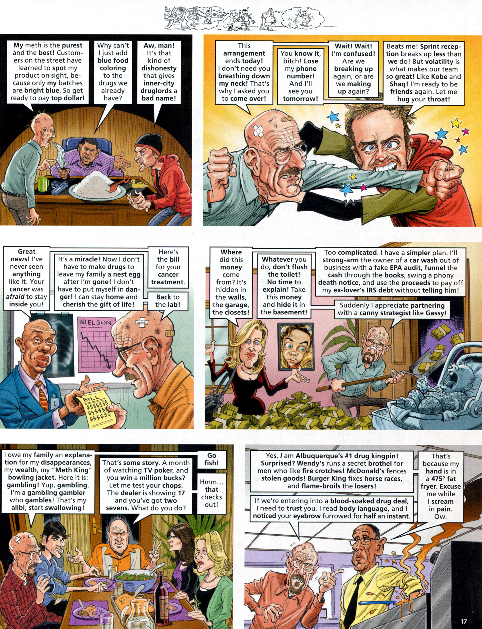 Read online MAD comic -  Issue #516 - 17