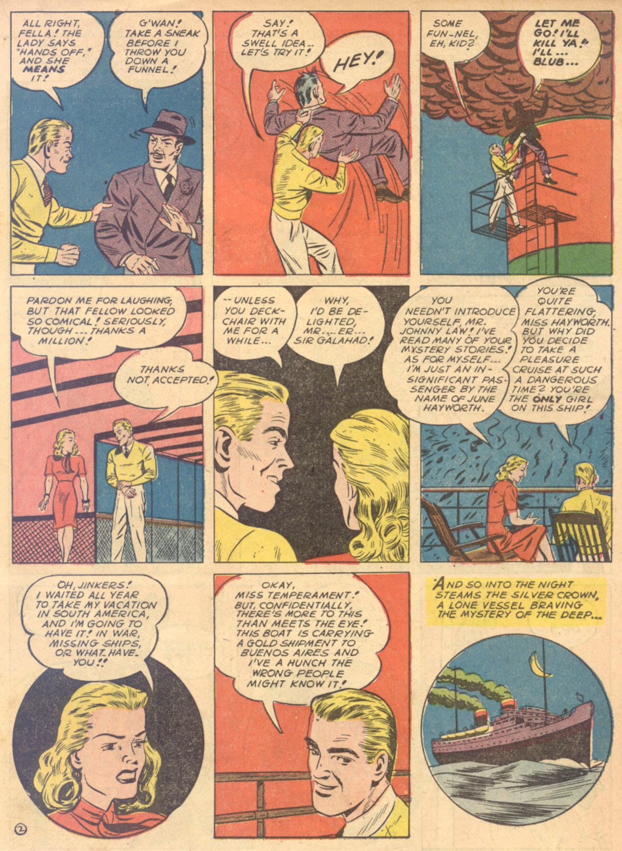 Read online Star Spangled Comics comic -  Issue #3 - 36