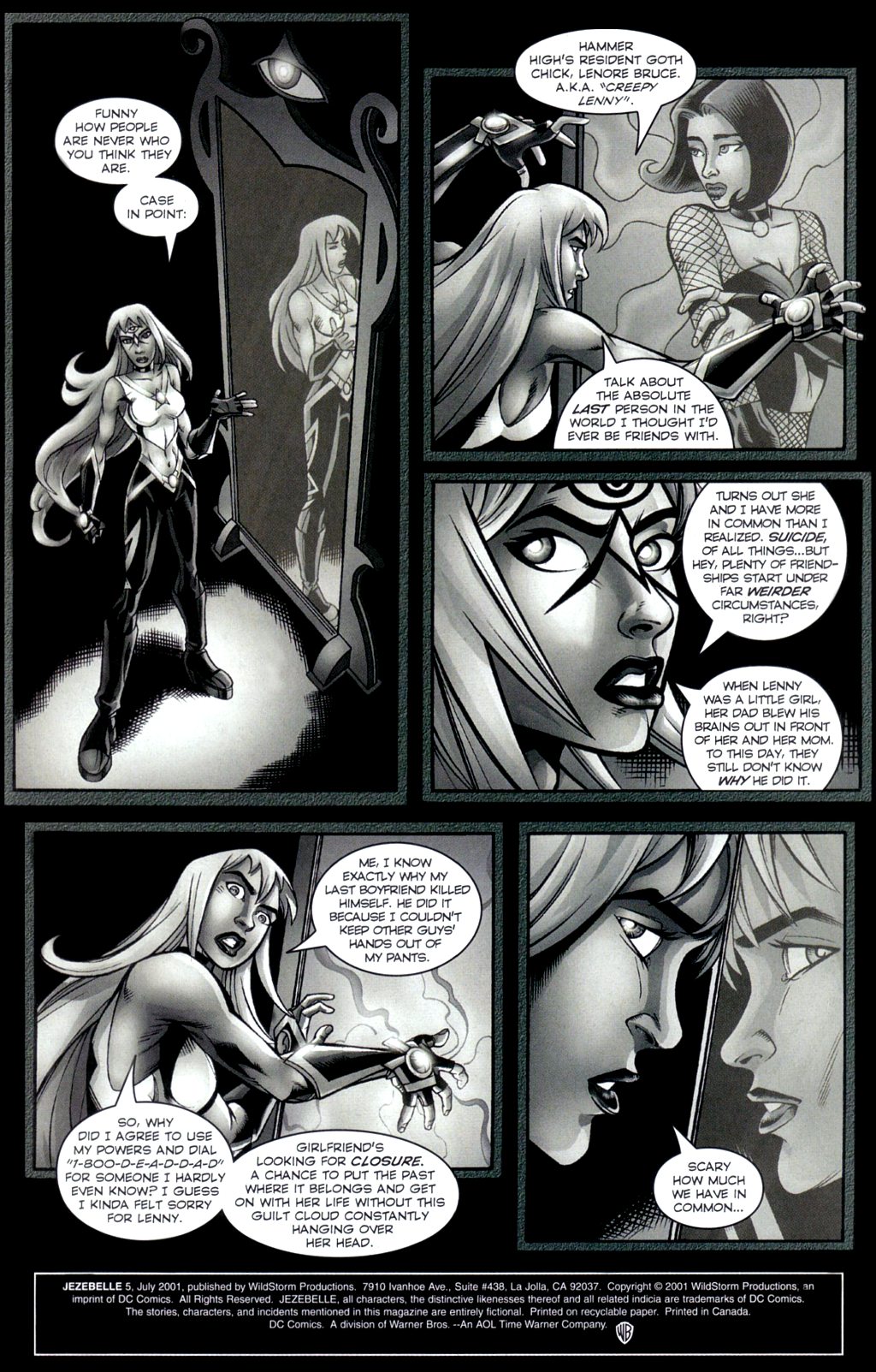 Read online Jezebelle comic -  Issue #5 - 2