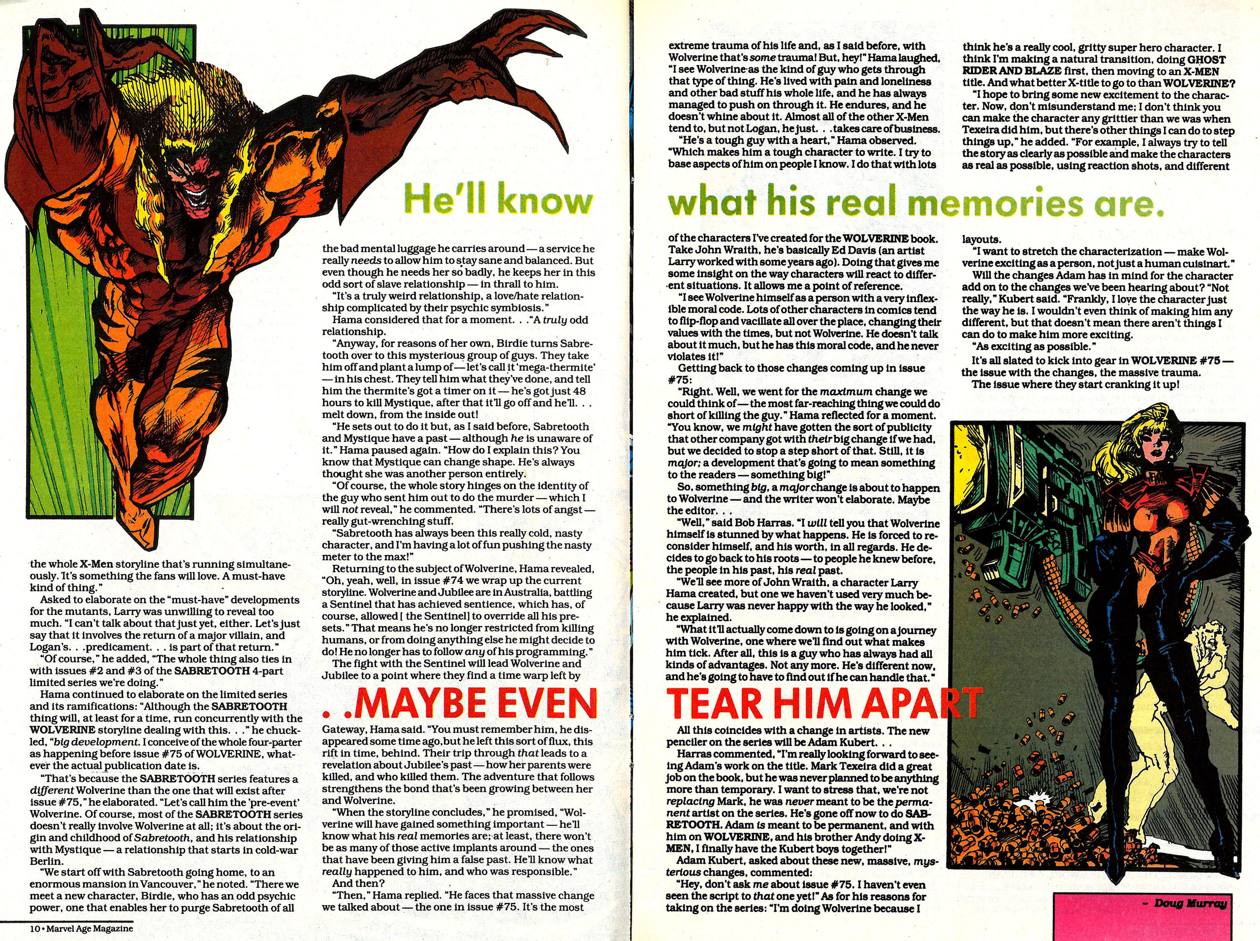 Read online Marvel Age comic -  Issue #128 - 11