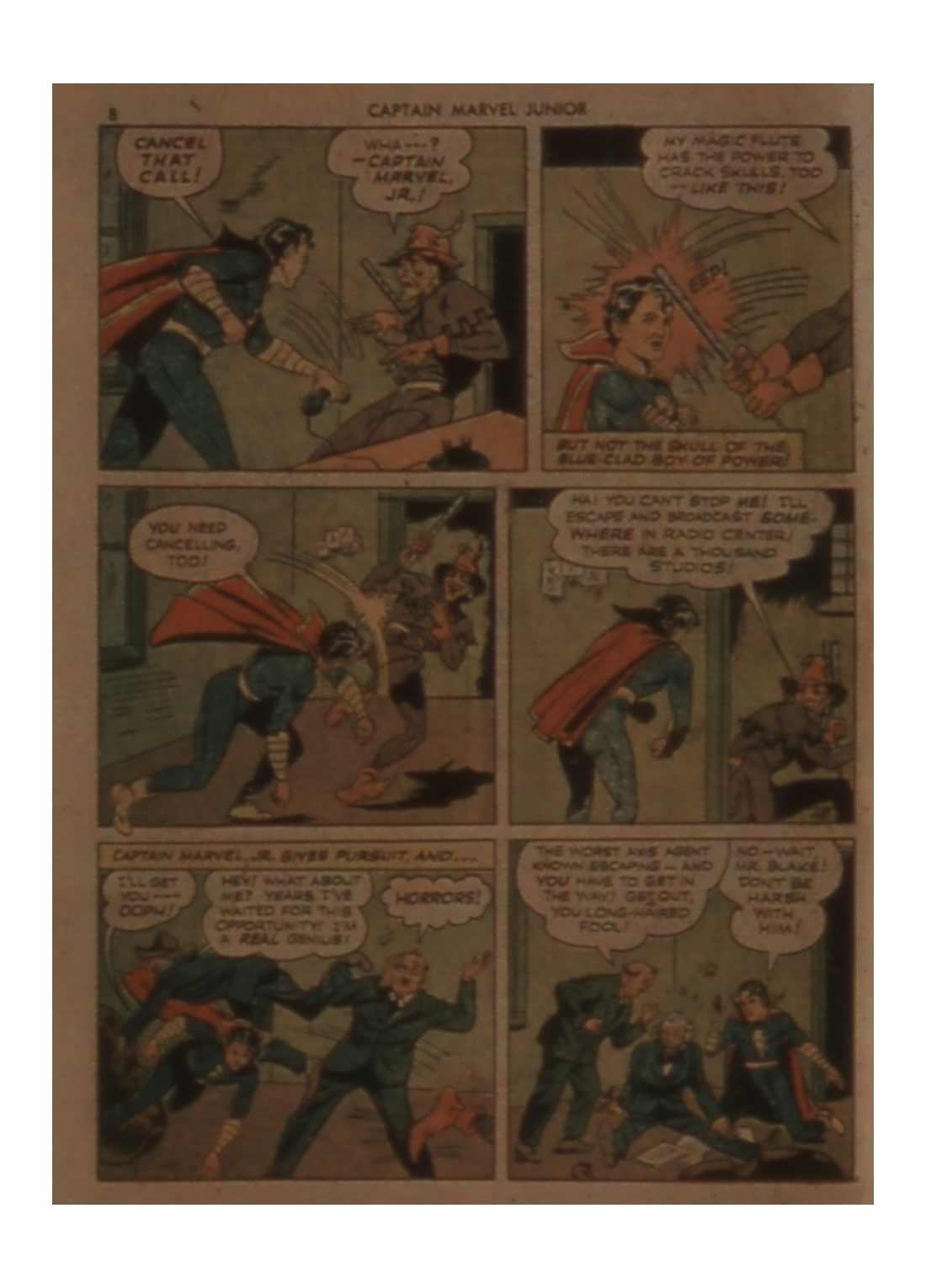 Read online Captain Marvel, Jr. comic -  Issue #3 - 8