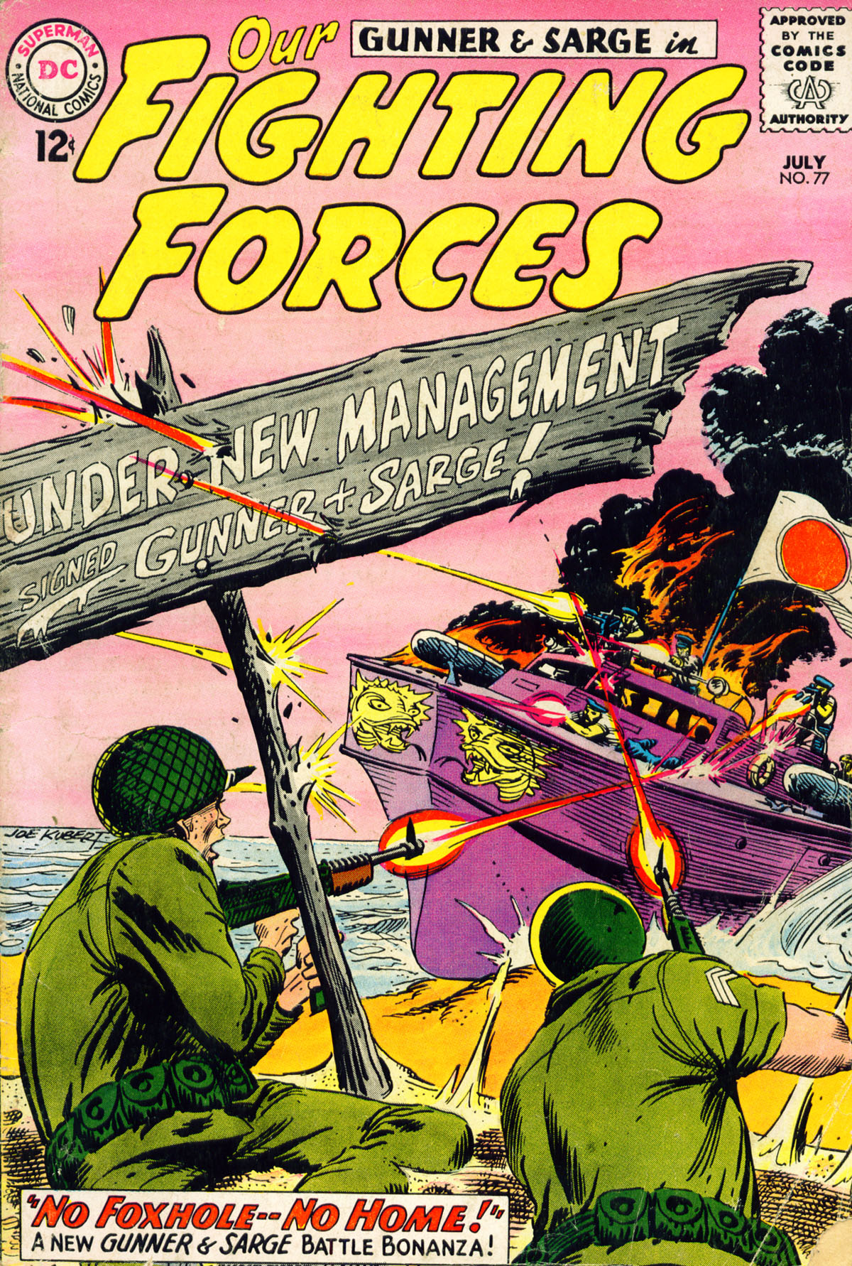 Read online Our Fighting Forces comic -  Issue #77 - 1