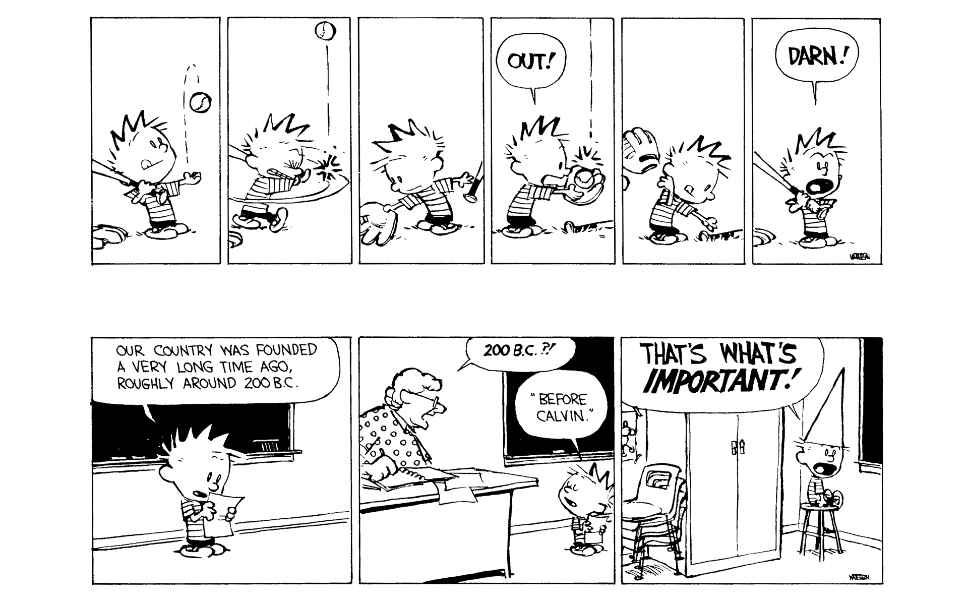 Read online Calvin and Hobbes comic -  Issue #8 - 75