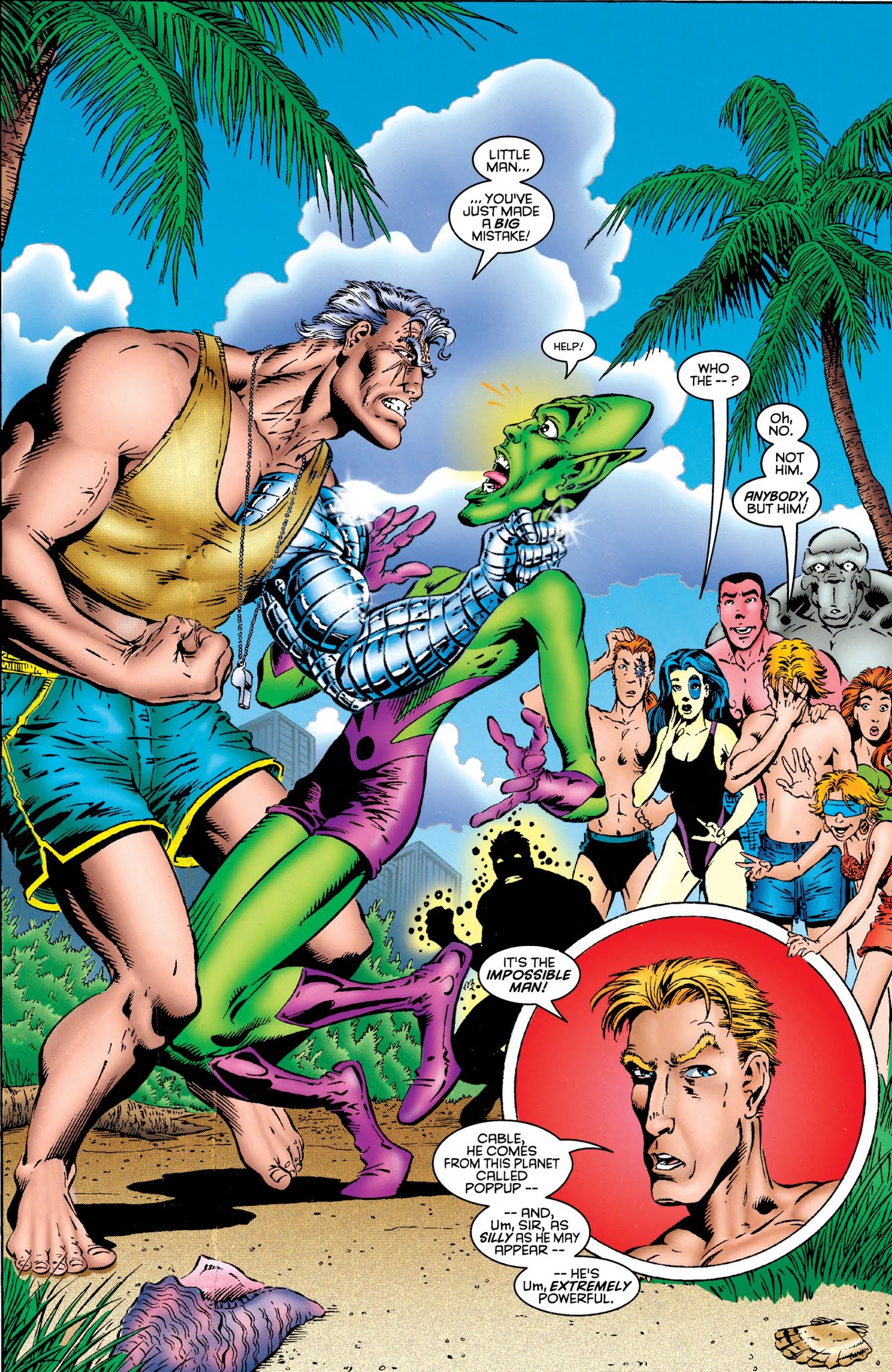 Read online Cable & X-Force: Onslaught Rising comic -  Issue # TPB - 10