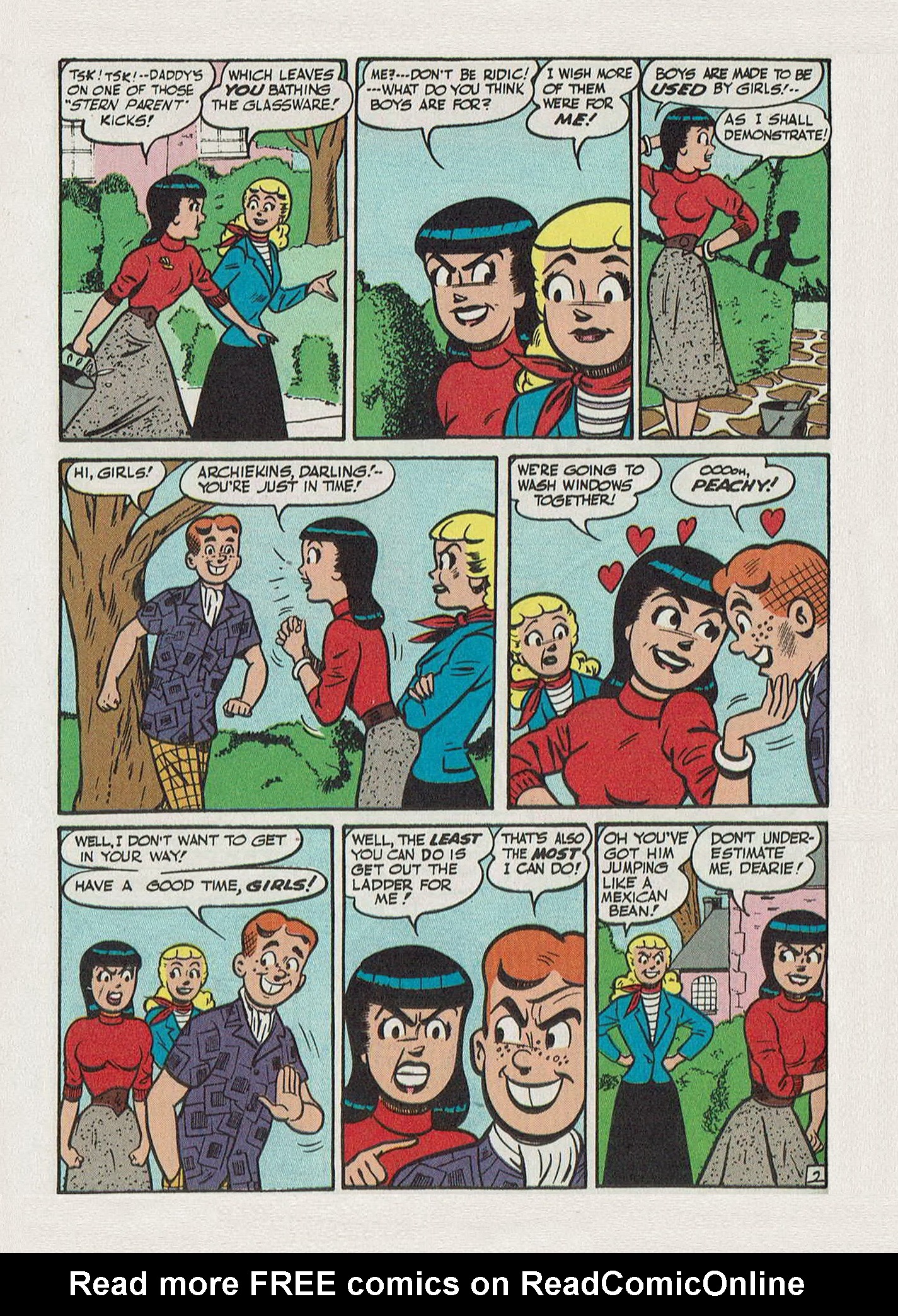 Read online Archie's Pals 'n' Gals Double Digest Magazine comic -  Issue #104 - 134