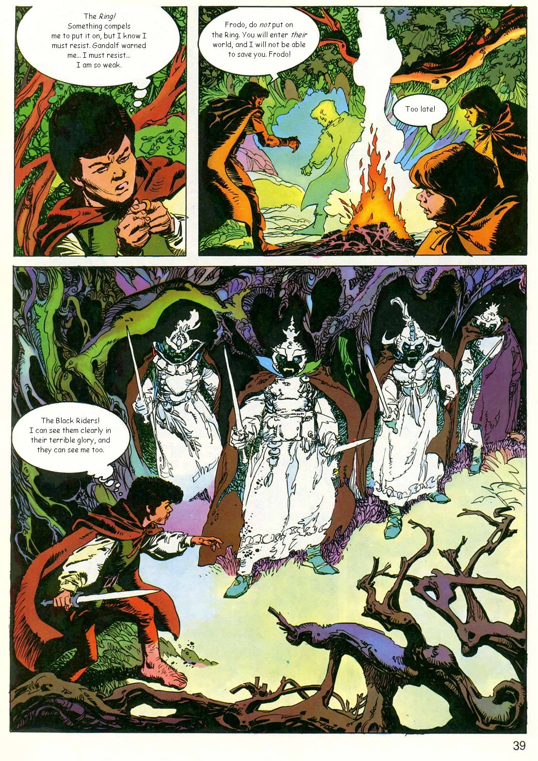 Read online El Señor de los Anillos comic -  Issue #1 - 34