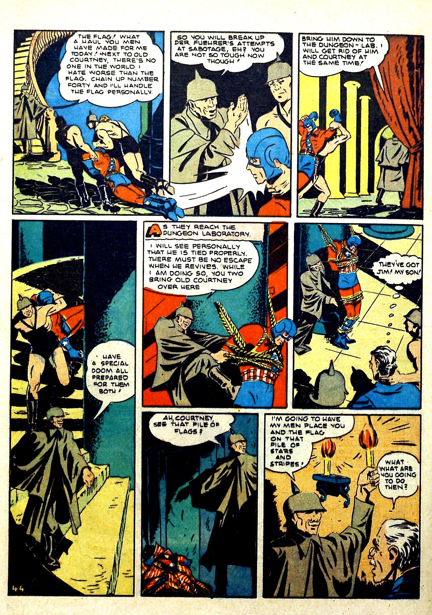 Read online Our Flag Comics comic -  Issue #3 - 45