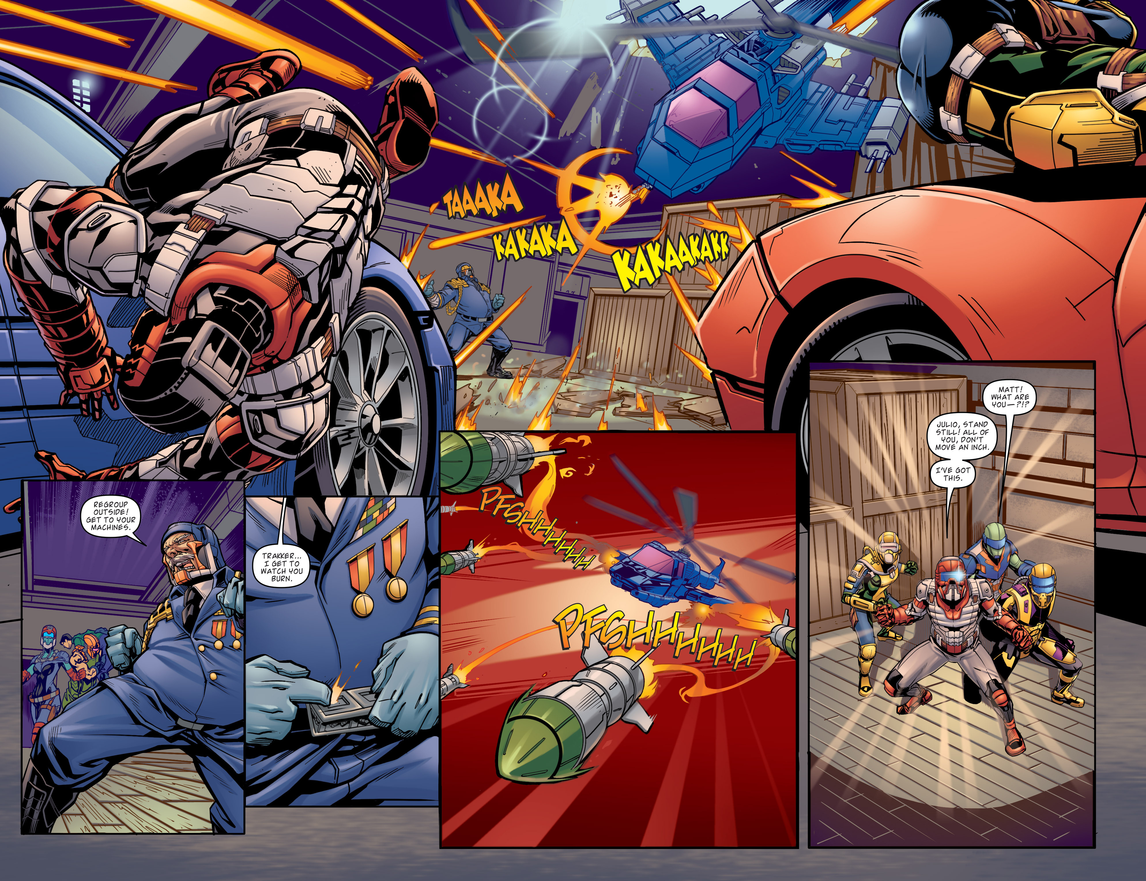 Read online M.A.S.K.: Mobile Armored Strike Kommand comic -  Issue #5 - 6