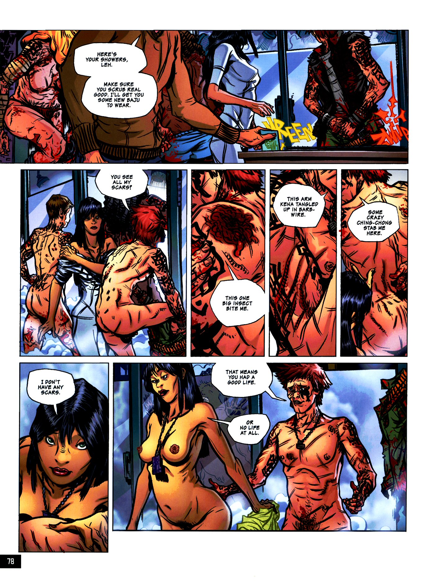 Read online Fluorescent Black comic -  Issue # TPB (Part 1) - 75