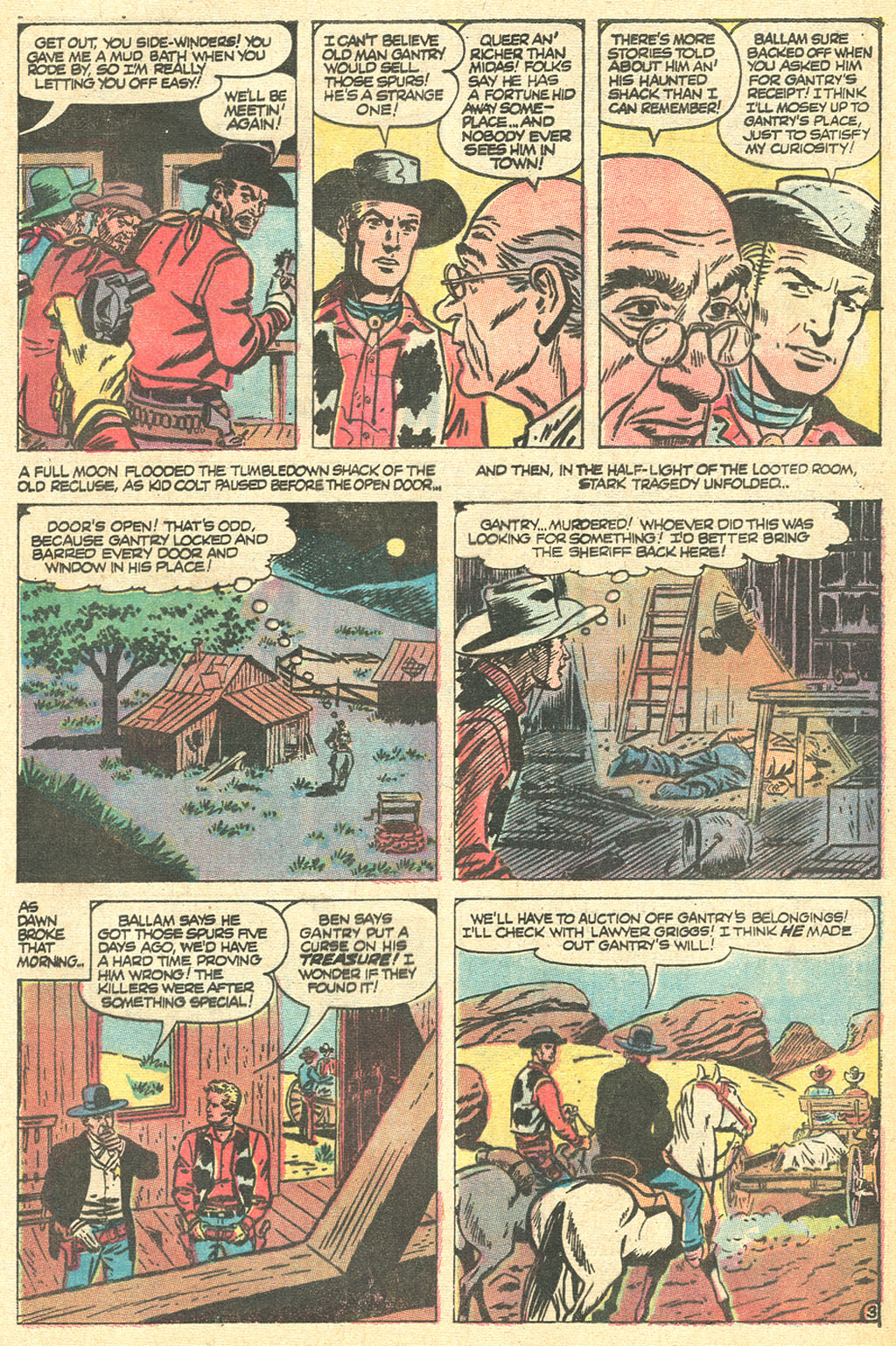 Read online Kid Colt Outlaw comic -  Issue #156 - 47