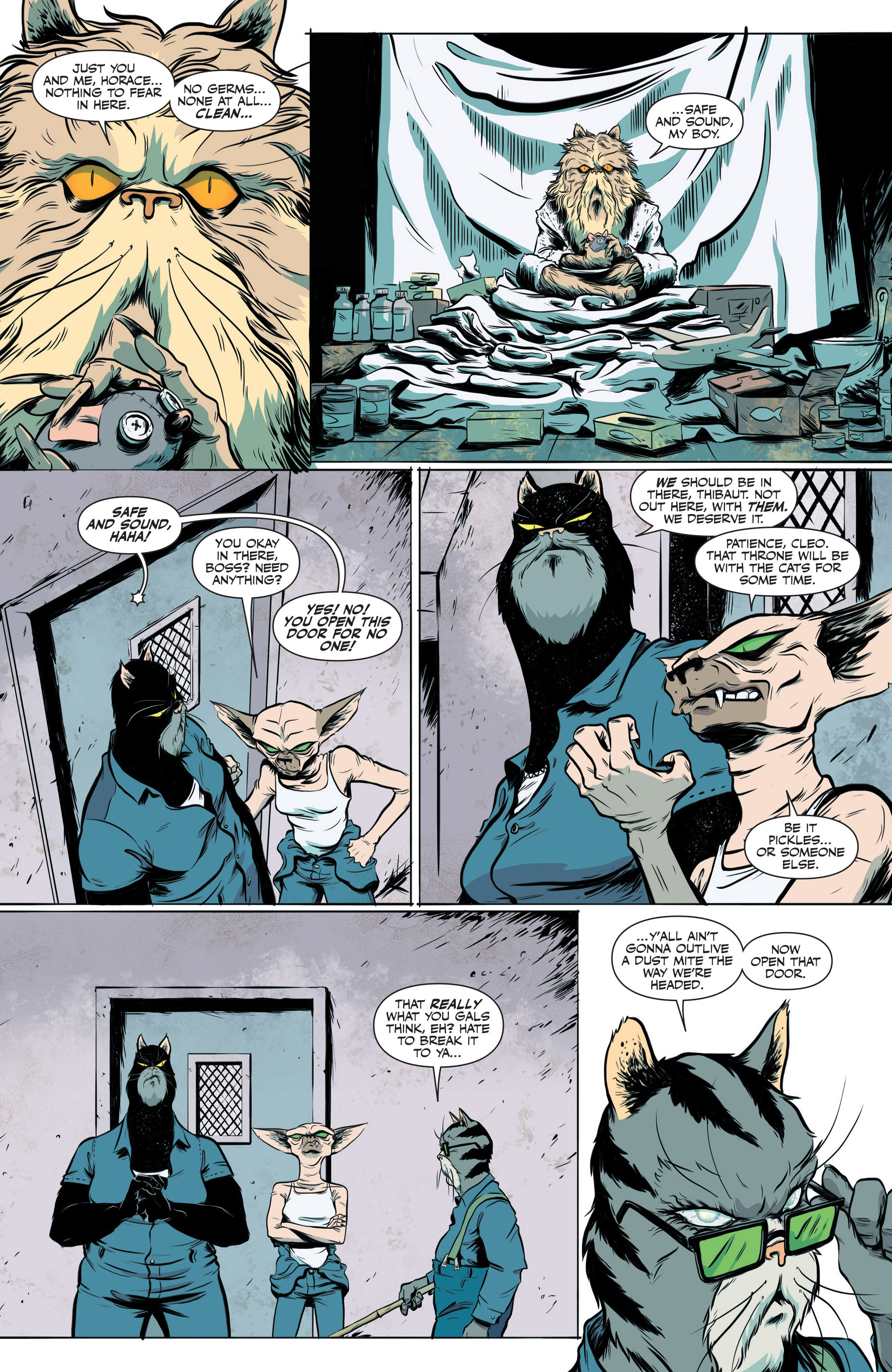 Read online Kennel Block Blues comic -  Issue #3 - 8