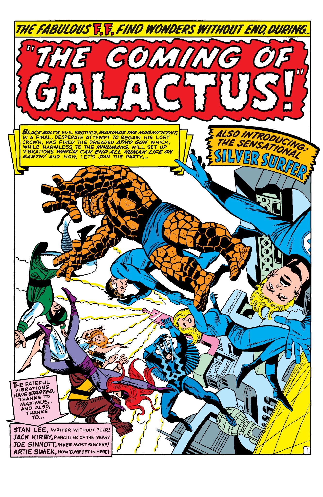 Read online Fantastic Four Epic Collection comic -  Issue # The Coming of Galactus (Part 4) - 48