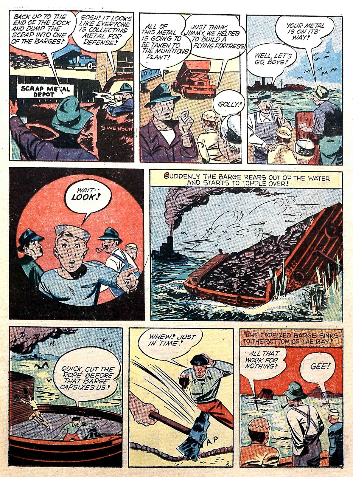 Captain Aero Comics issue 8 - Page 45