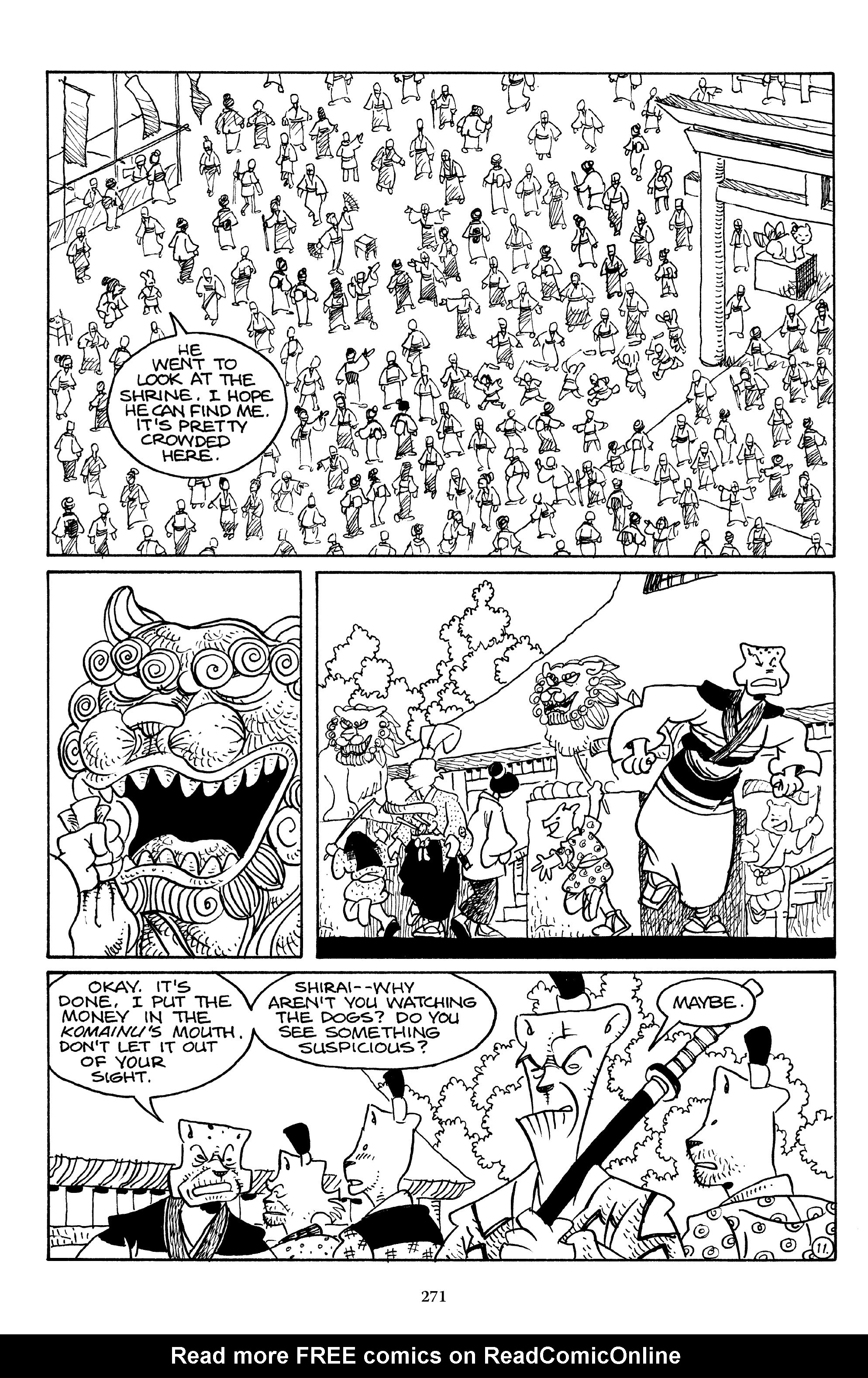Read online The Usagi Yojimbo Saga comic -  Issue # TPB 4 - 268